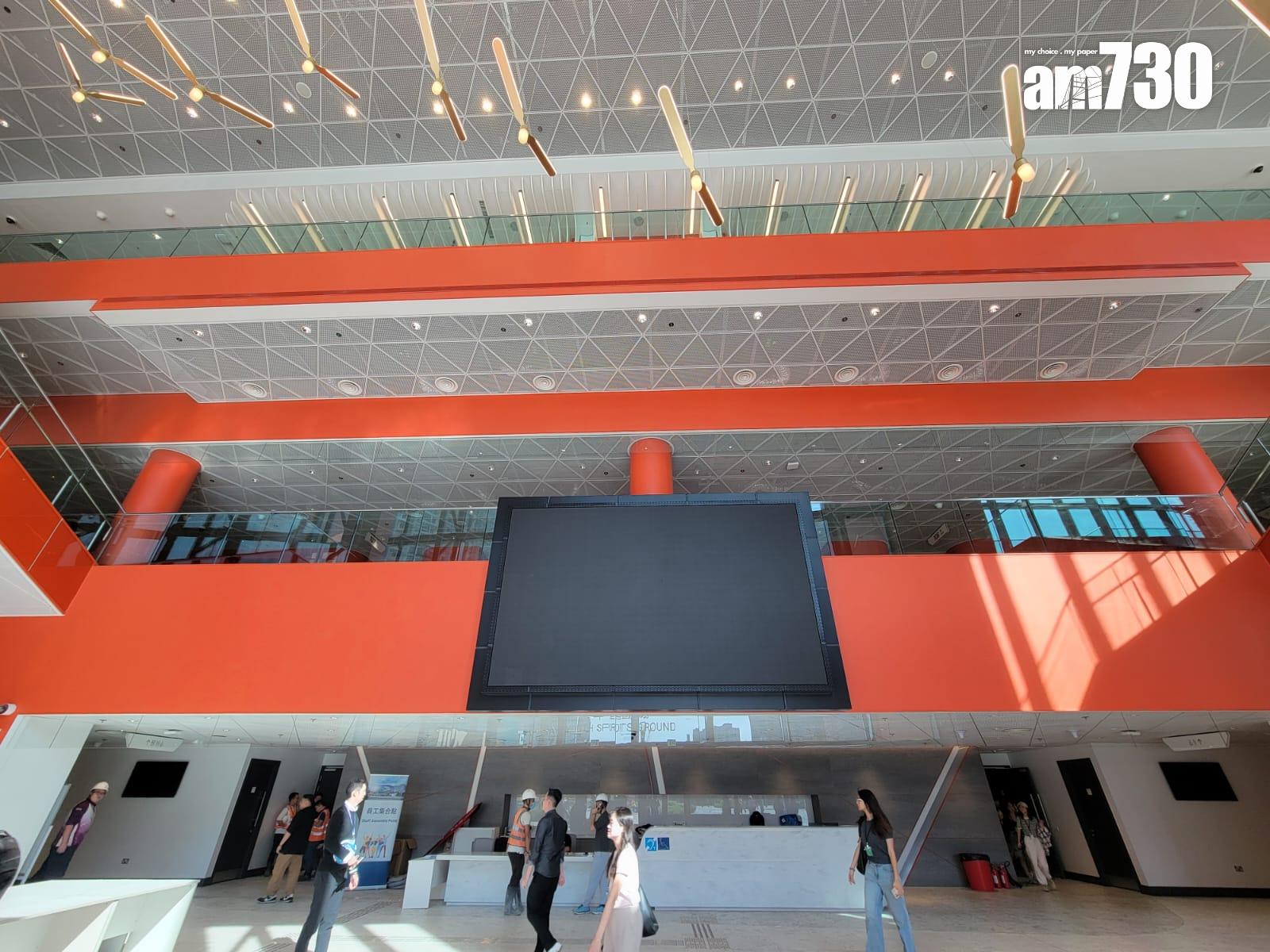 啟德體育園周日賽事3時開放入場 呼籲觀眾經宋皇臺站步行5分鐘前往(鍾式明攝)