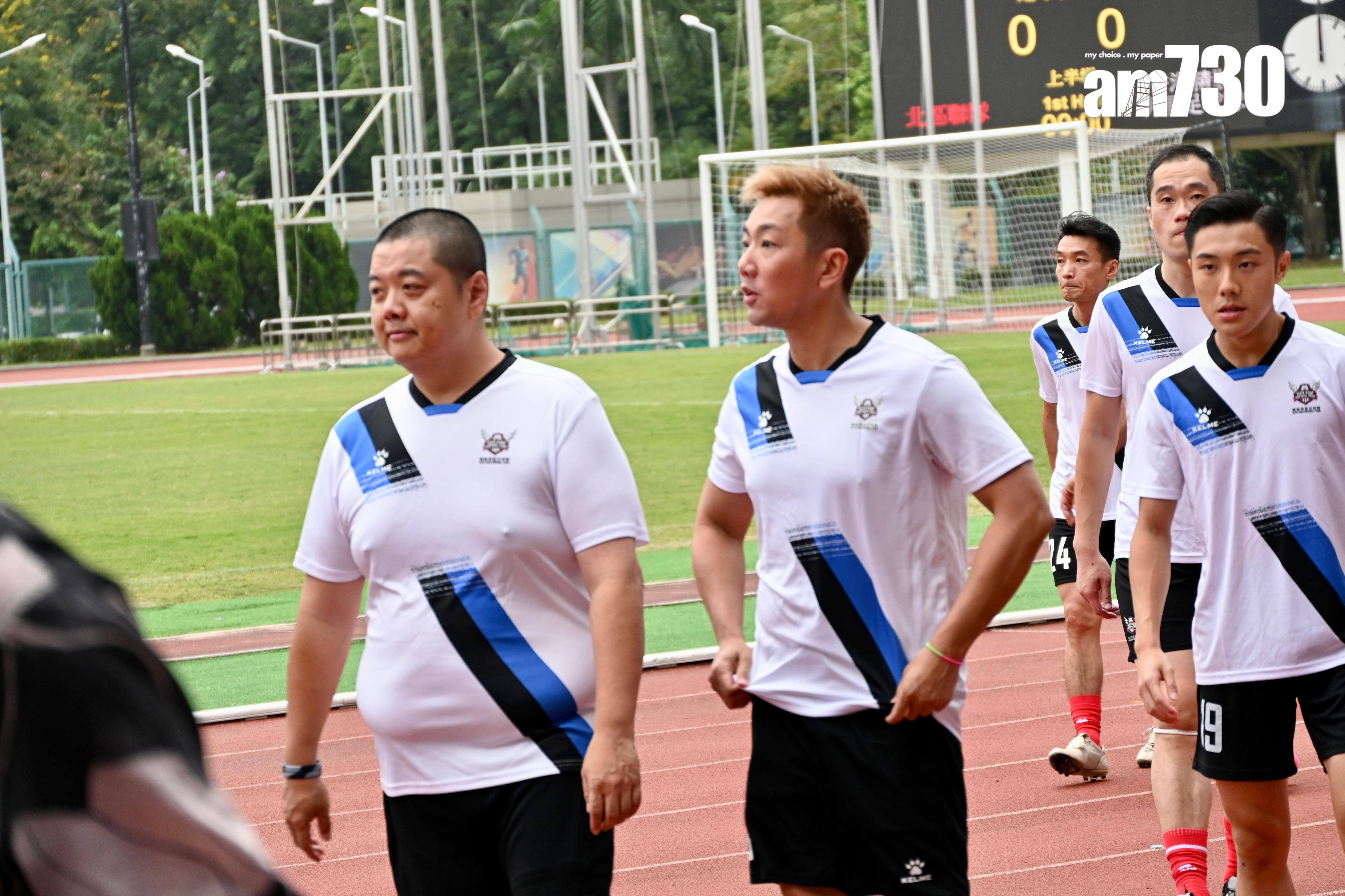 陳百祥另組「香港精裝明星足球隊」,林子聰及劉浩龍均是成員之一。