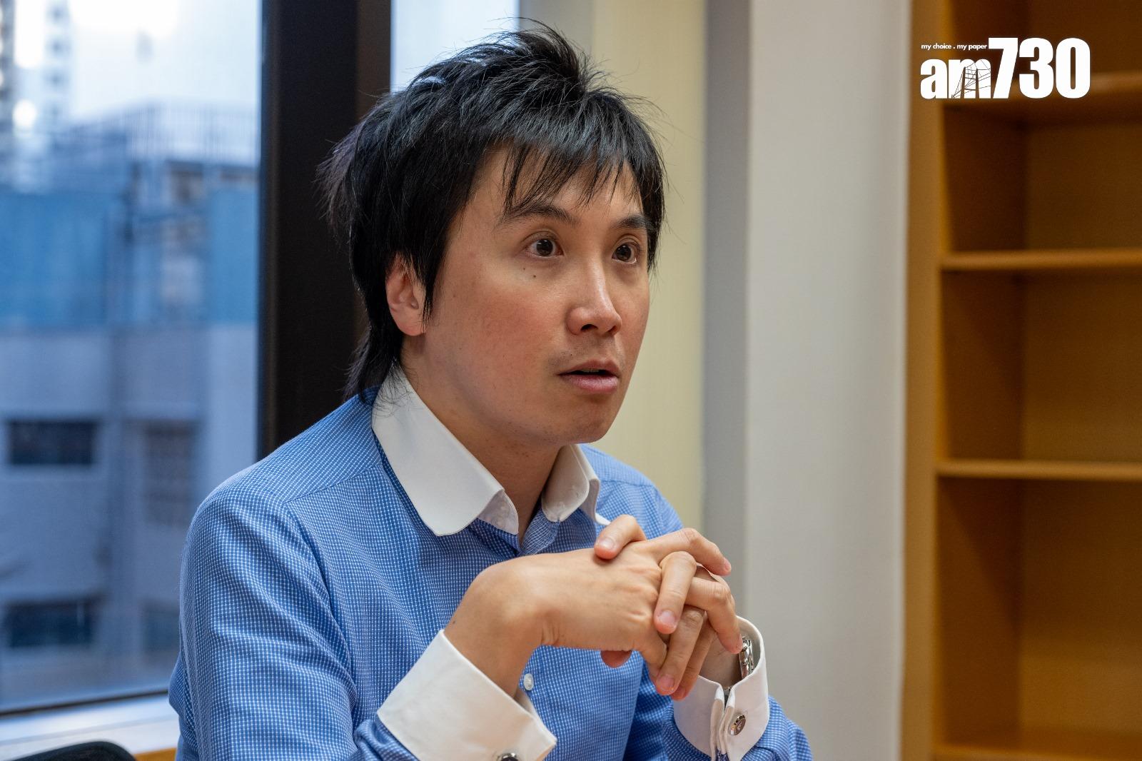 HKU SPACE語文教育及測試中心常務主任馬偉倫表示,明年春將新開辧有關伊斯蘭商務禮儀的課程(陳奕釗攝)