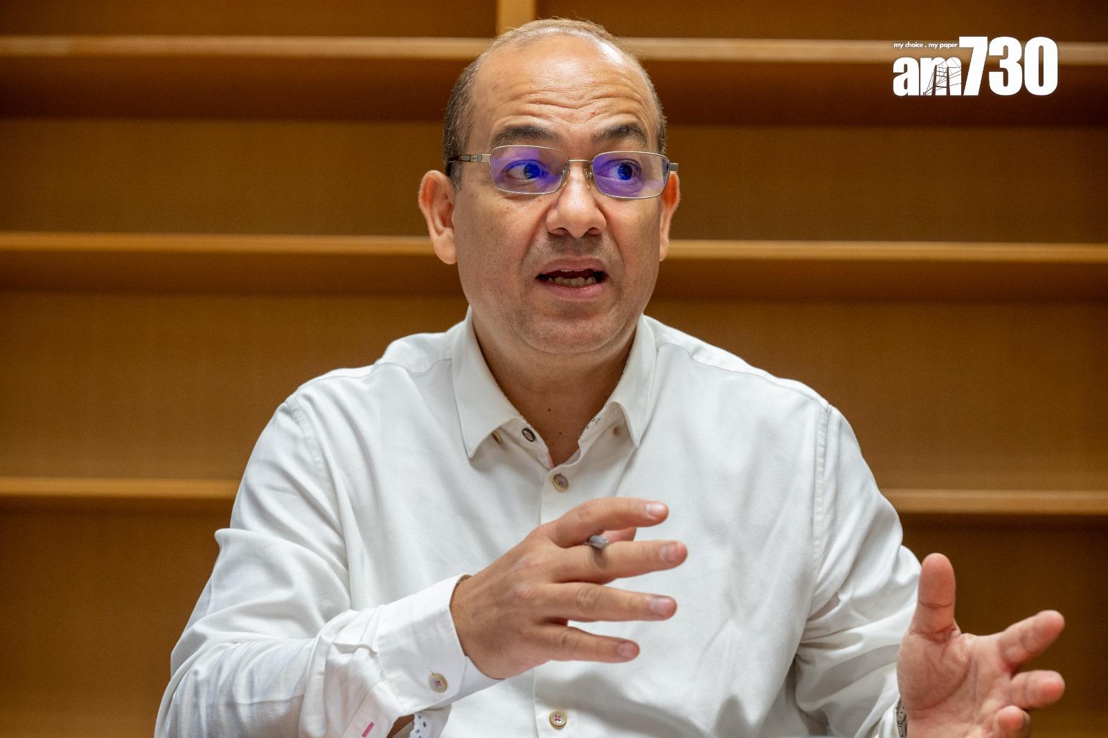 Chokri Alaya說,阿拉伯社會以男性為主導,港商需尊重其文化。(陳奕釗攝)