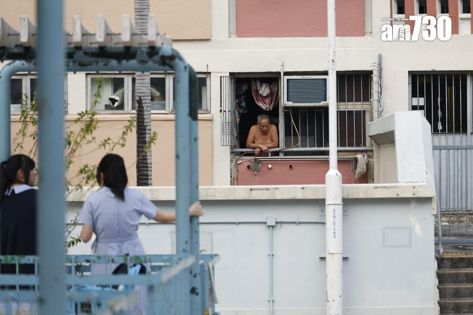 政府研究分三期重建彩虹邨。 (林俊源攝)