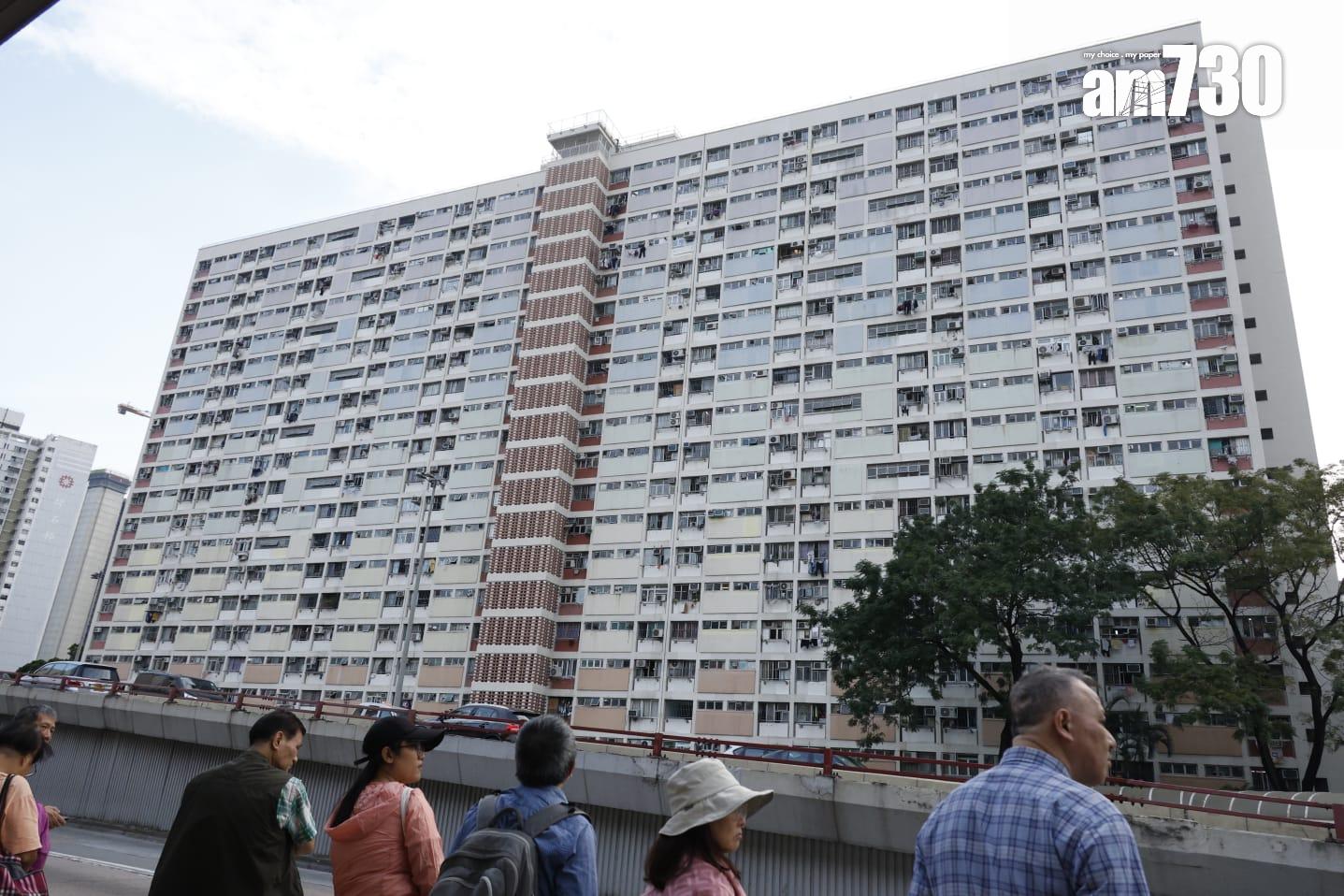 政府研究分三期重建彩虹邨。 (林俊源攝)