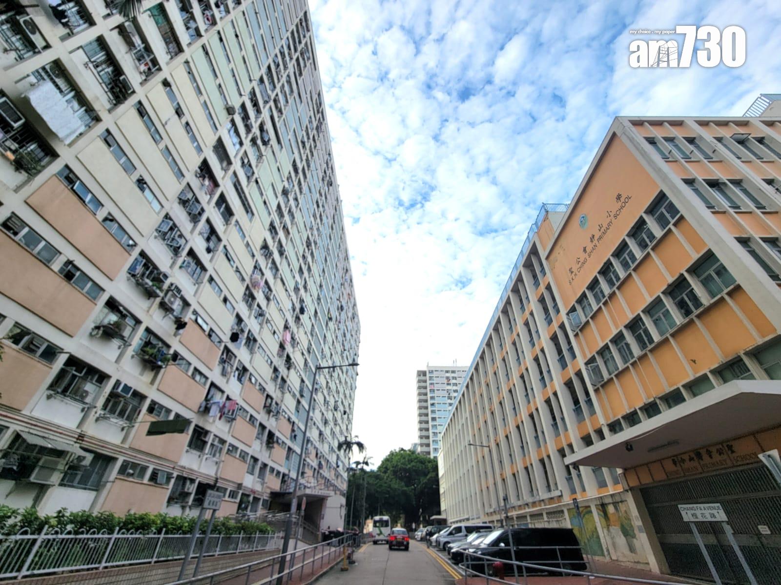 政府研究分三期重建彩虹邨。 (林俊源攝)