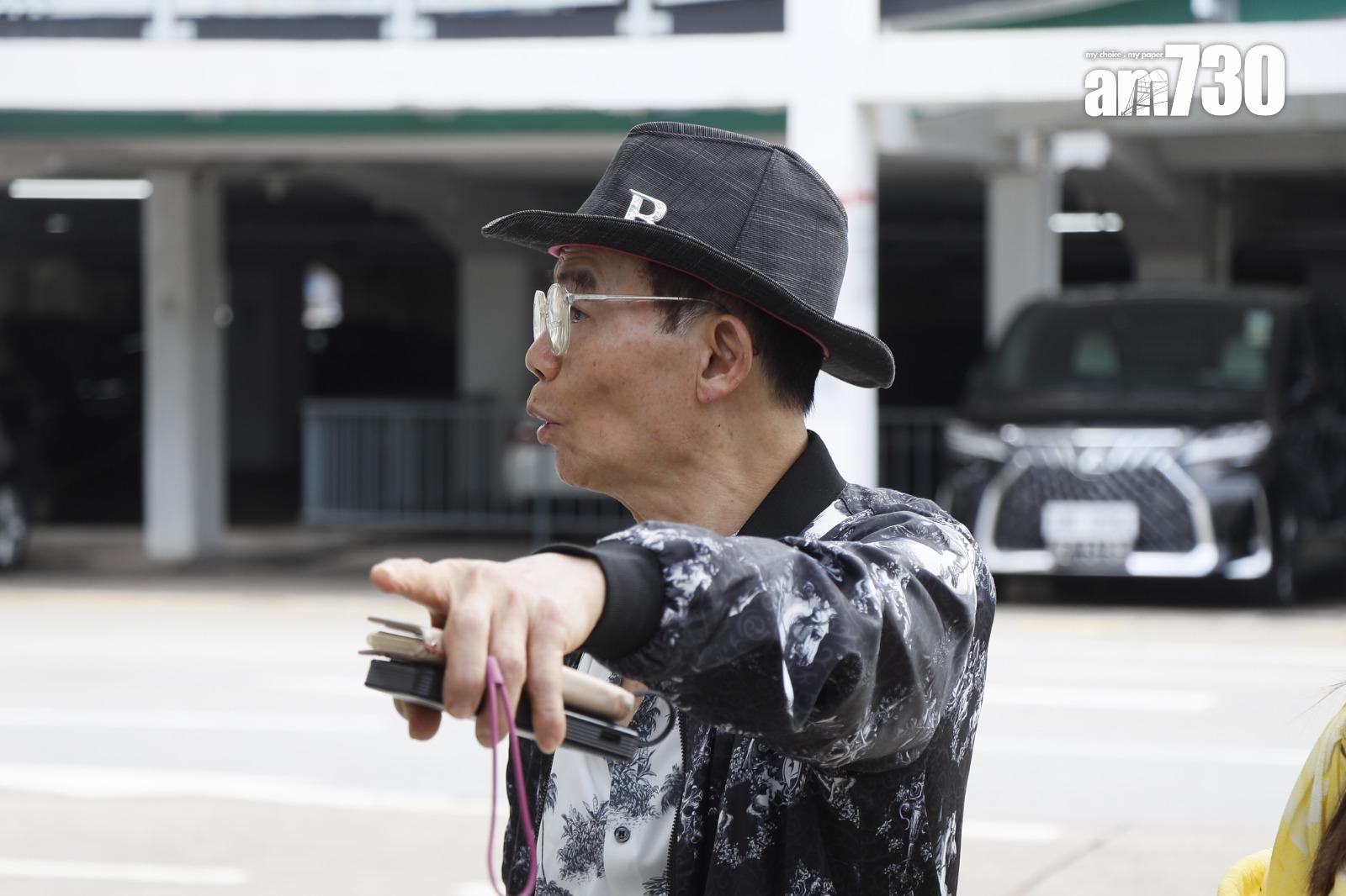 梅啟明一度表現得相當勞氣。 (娛樂組攝)