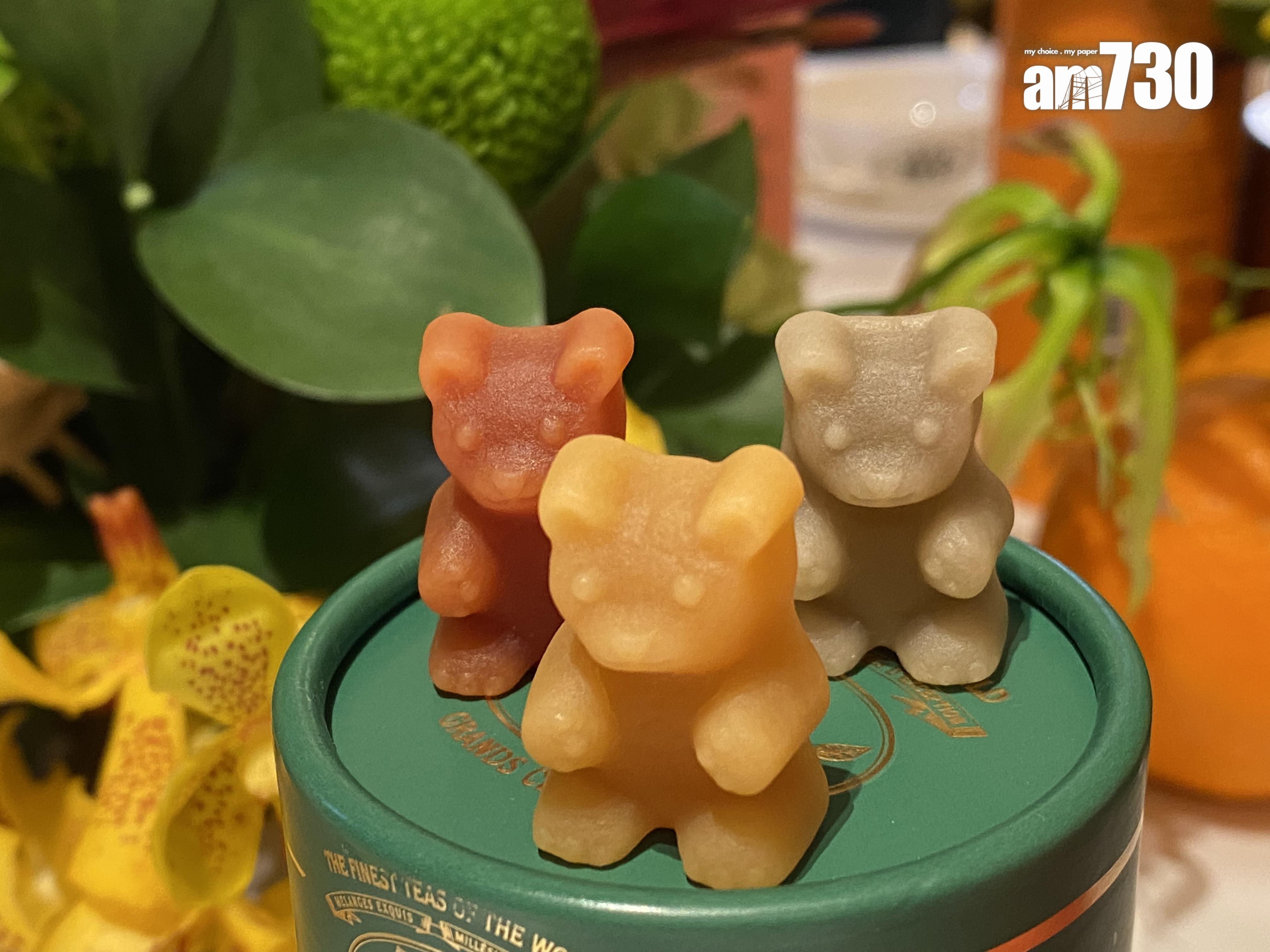 小熊軟糖茶直接進食質感柔韌,介乎軟糖與硬糖之間。