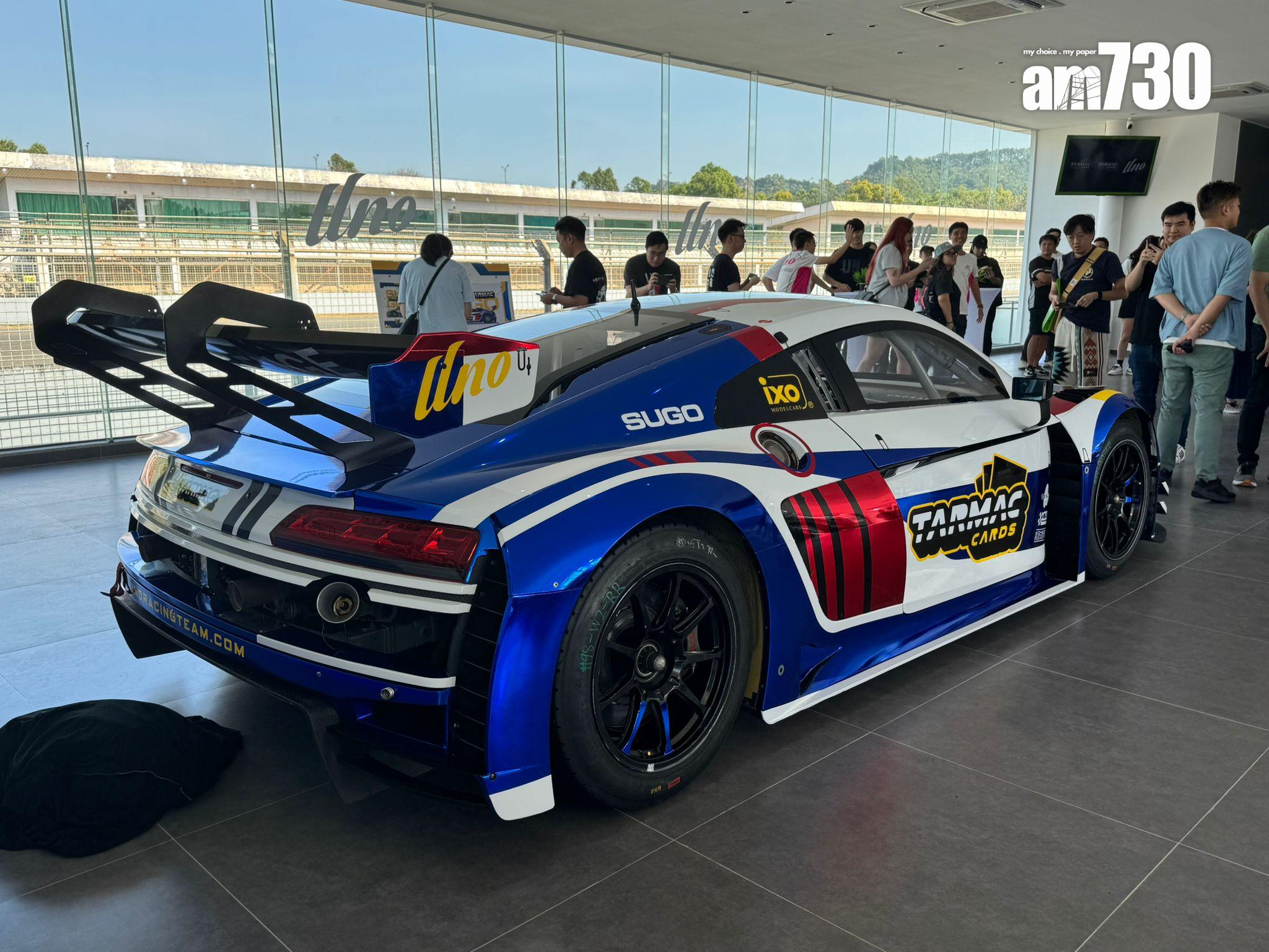 Cyber Formula 塗裝的 Audi R8 LMS GT3 evo II 戰車