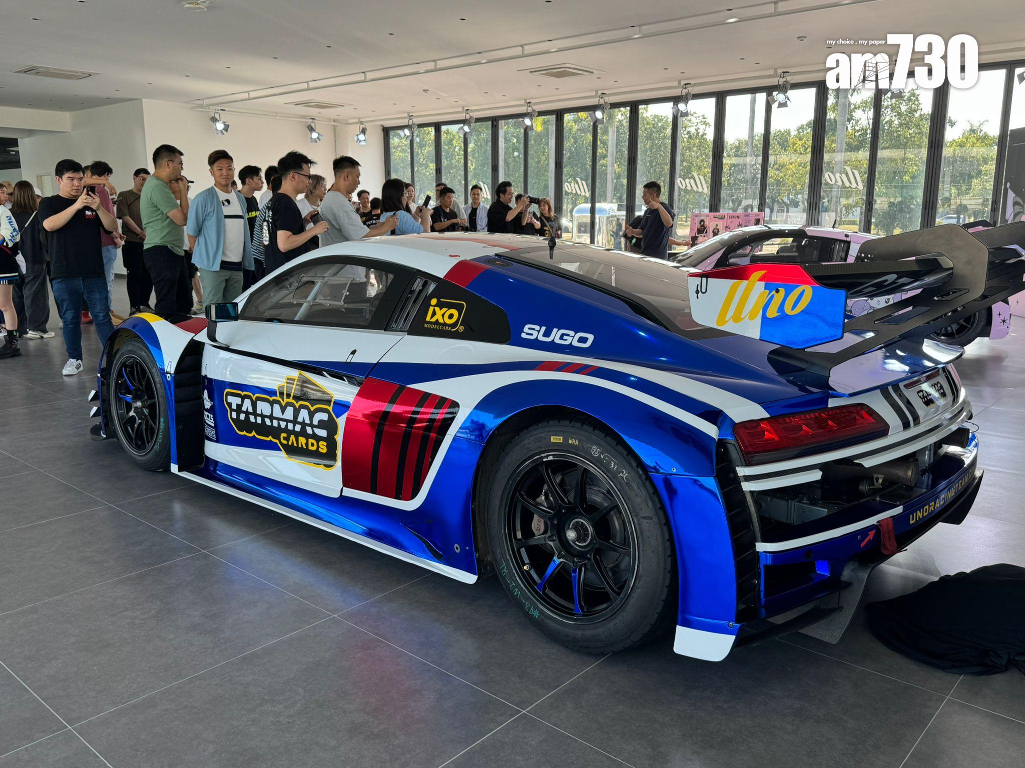 Cyber Formula 塗裝的 Audi R8 LMS GT3 evo II 戰車