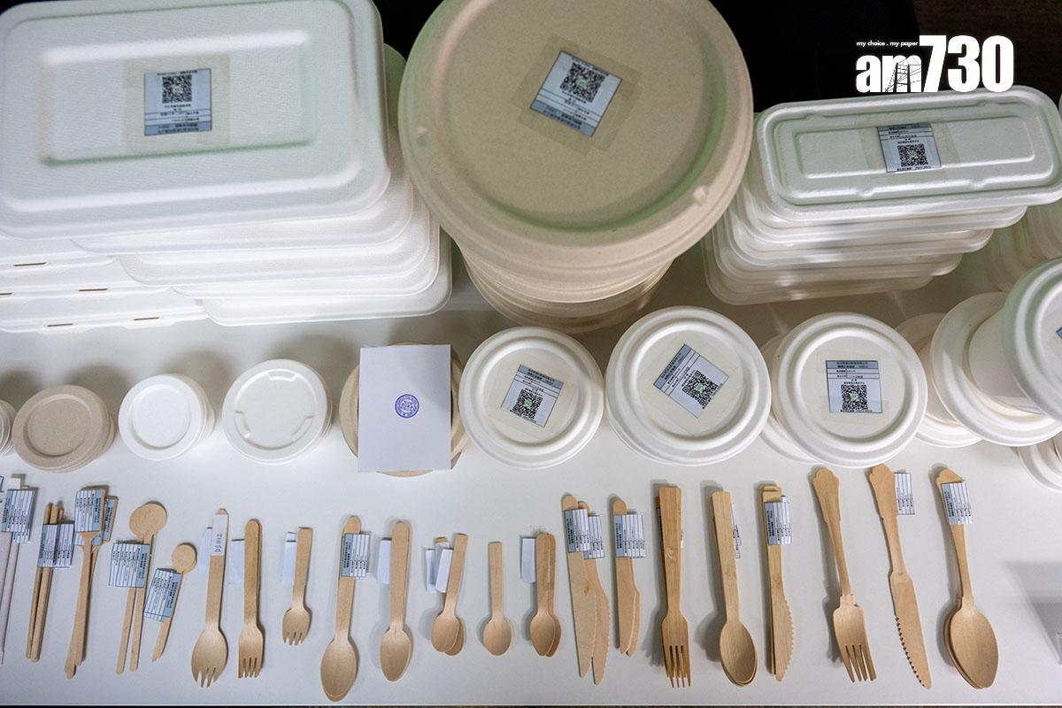 「綠色餐具平台」非塑膠即棄餐具產品數目已增至1,700多款。(資料圖片/陳奕釗攝)