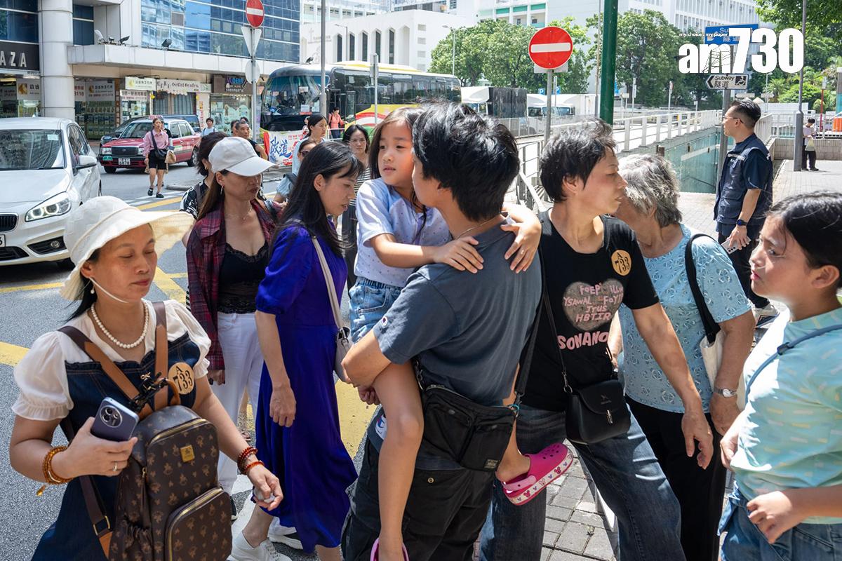有旅行團到新蒲崗一間食肆享用團餐。(陳奕釗攝)