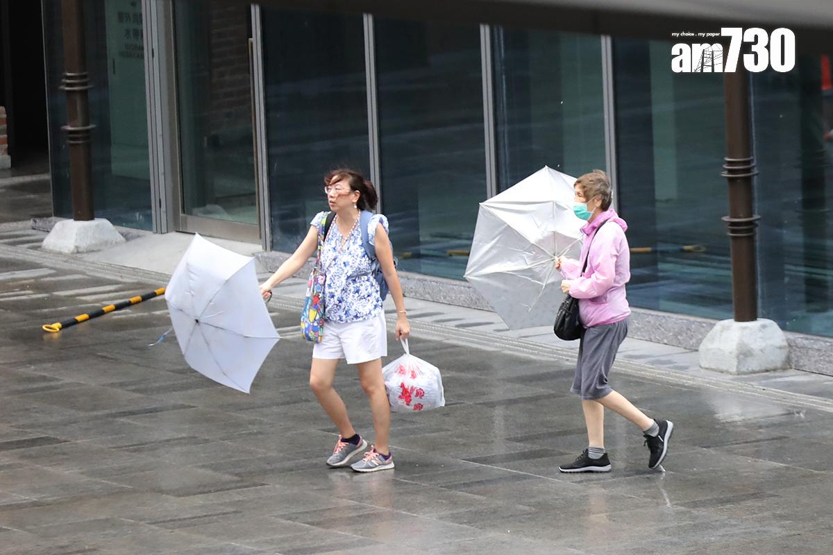 超強颱風山陀兒吹襲台灣。(中新社)