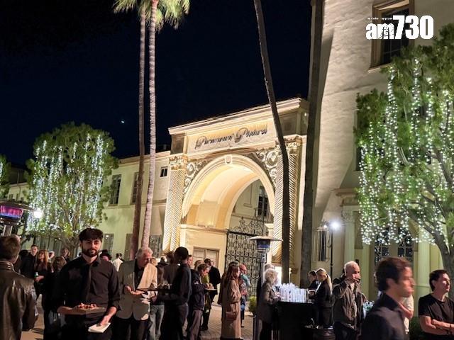 《帝國驕雄II》日前在派拉蒙的Paramount Theatre內舉行試影,《am730》亦獲邀參加。 (Lilly Lui攝)