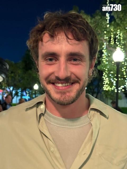 保羅麥斯卡擔正《帝國驕雄II》坦言有很大壓力。 (Lilly Lui攝)