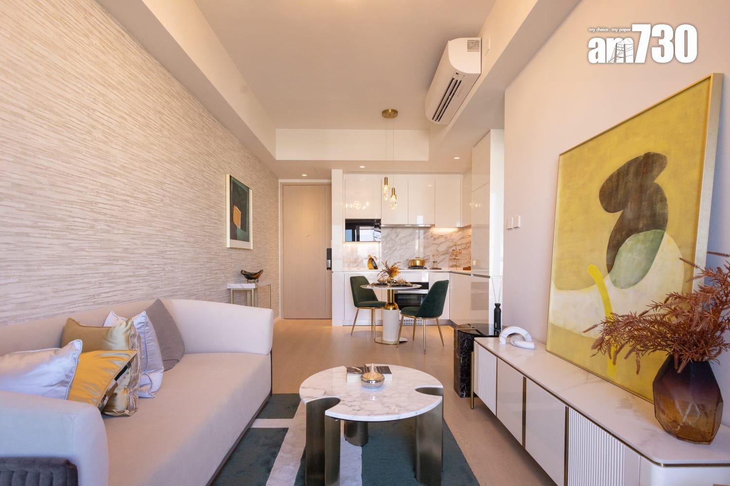 DOUBLE COAST I示範單位|兩房及三房現樓亮相!設計悉尼海灣為靈感|多圖有片