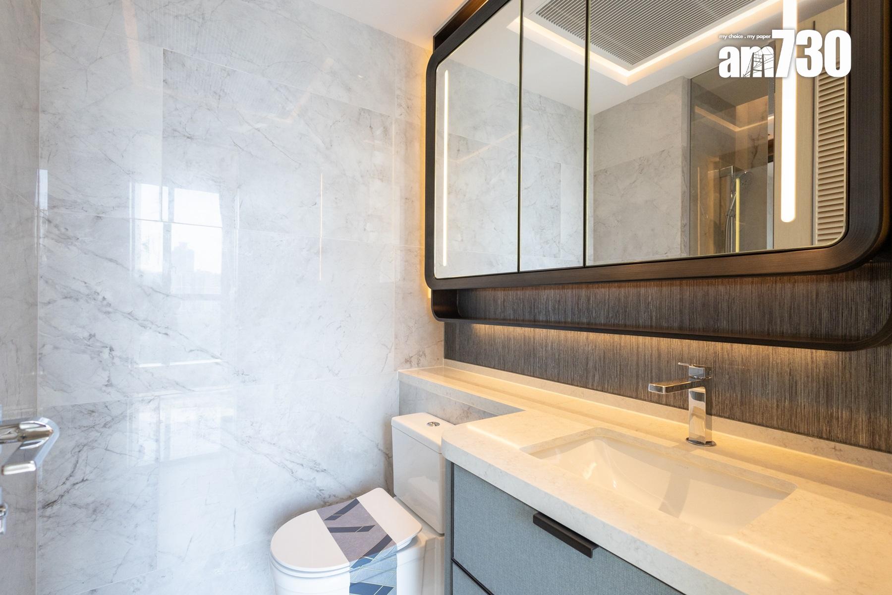 太子道西233號示範單位|逾千呎四房現樓亮相!飽覽加多利山景(多圖有片)|何文田新盤