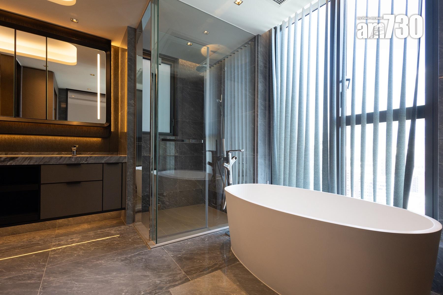 太子道西233號示範單位|面積最大單位曝光 擁9米天際泳池(多圖有片)|何文田新盤