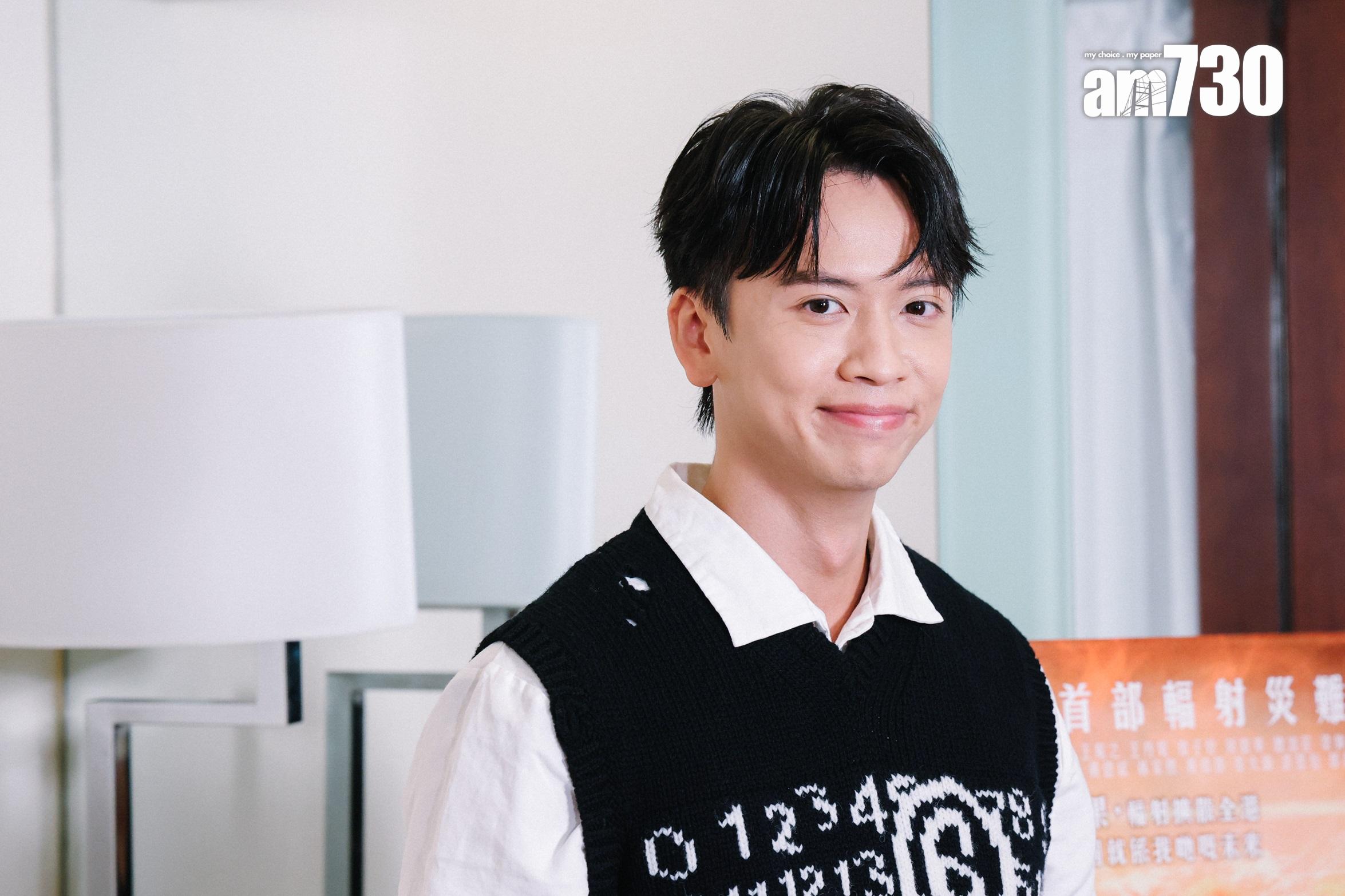 林家熙拍《焚城》扭傷導致二級肌肉撕裂。(吳康琦攝)