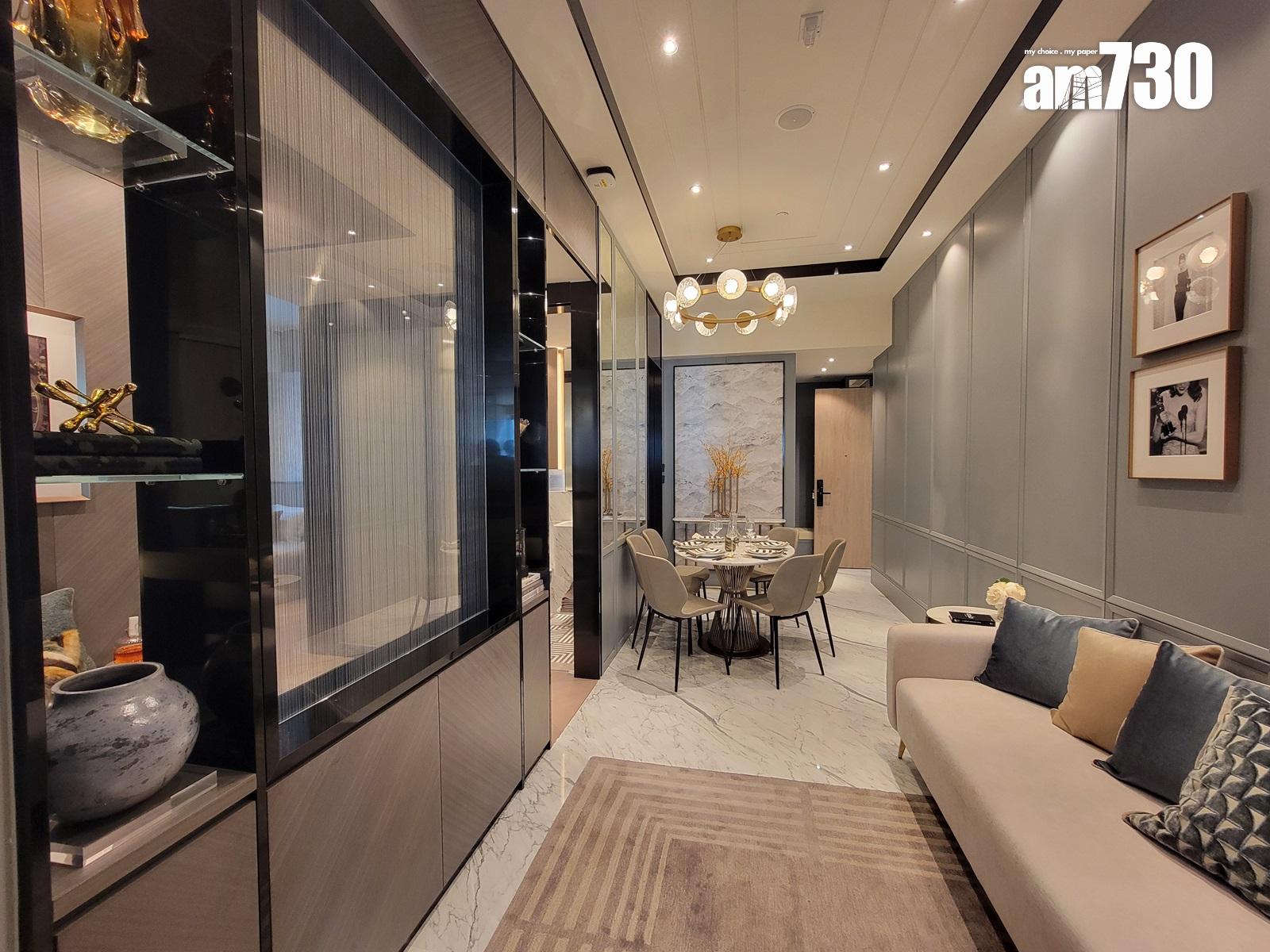 101 KINGS ROAD示範單位|568呎三房 特別改造舒適酒廊空間(多圖)|炮台山新盤