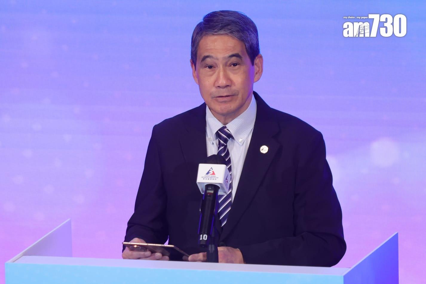 體育學院主席鄧竟成(吳康琦攝)