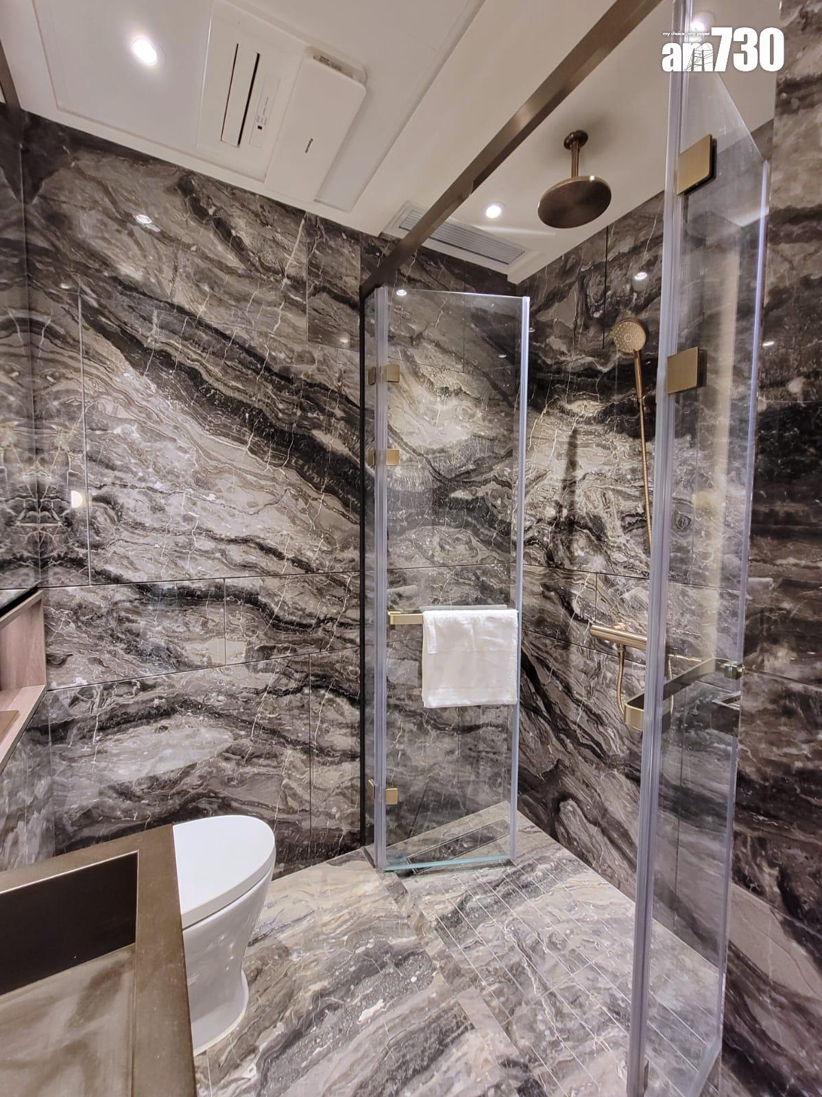 天瀧示範單位|Baccarat主題現樓千呎三房 水晶藝術珍品X維港景致|啟德新盤