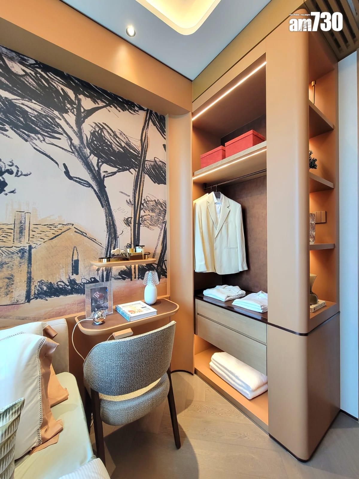 天瀧示範單位|Baccarat主題現樓千呎三房 水晶藝術珍品X維港景致|啟德新盤