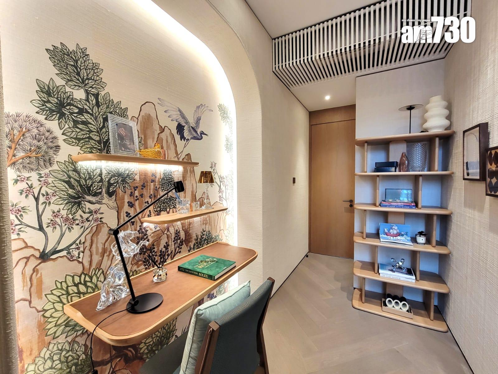 天瀧示範單位|Baccarat主題現樓千呎三房 水晶藝術珍品X維港景致|啟德新盤