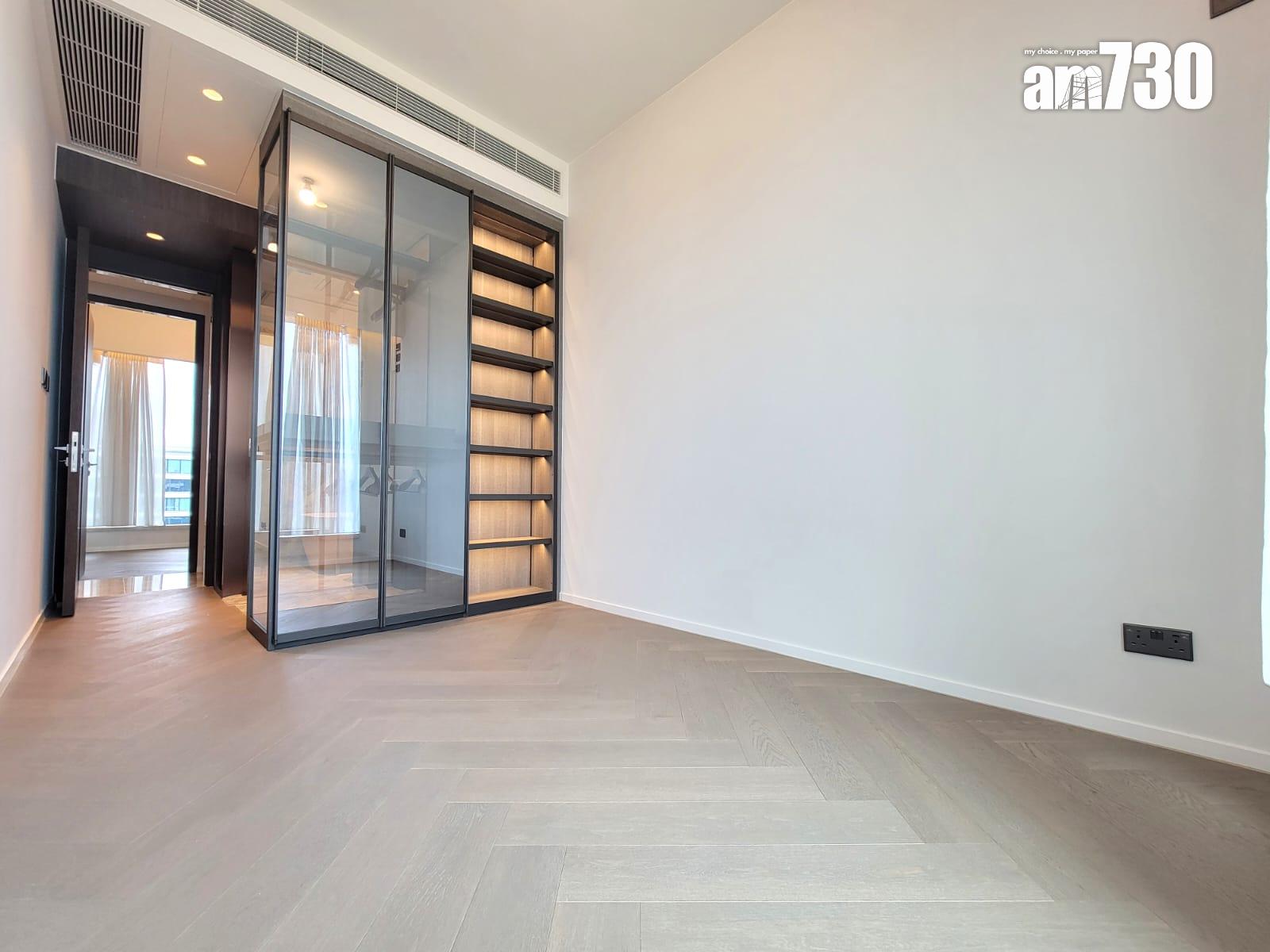 天瀧示範單位|現樓1173呎四房 擁3.3米闊流線型露台飽覽維港景(多圖有片)|啟德新盤