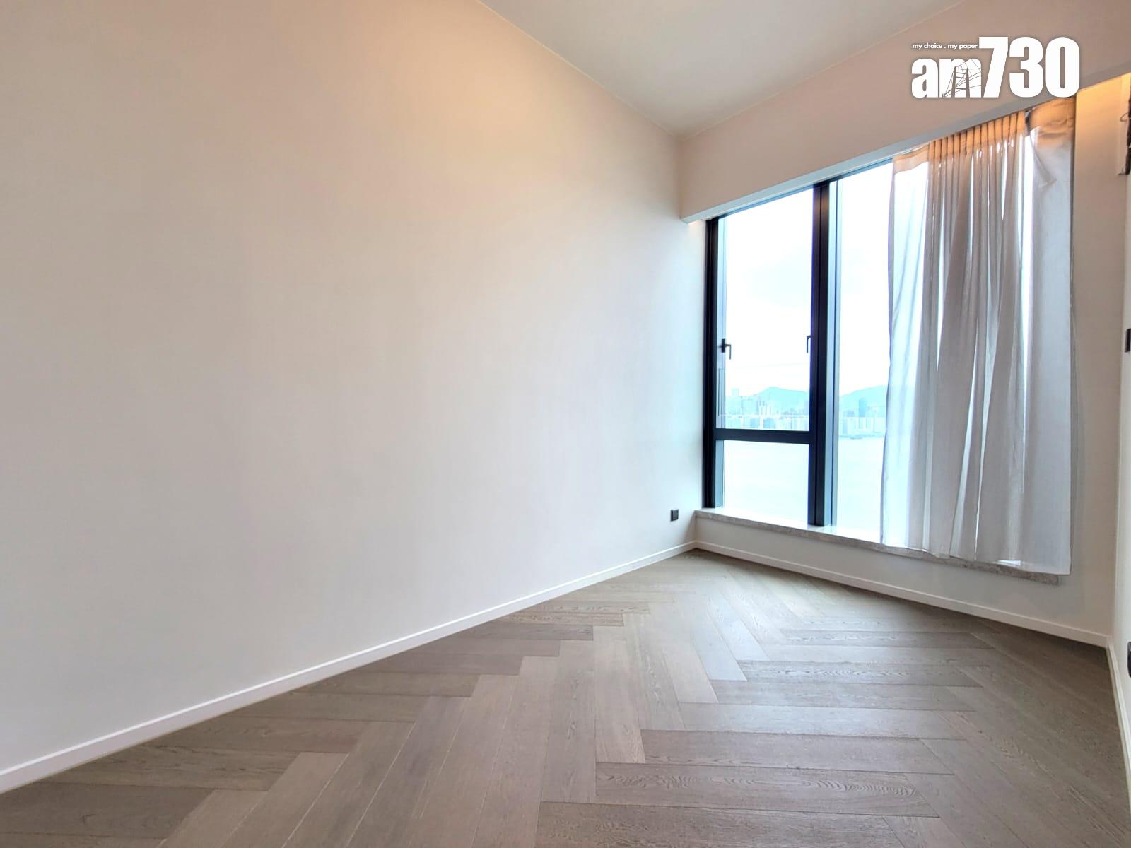 天瀧示範單位|現樓1173呎四房 擁3.3米闊流線型露台飽覽維港景(多圖有片)|啟德新盤