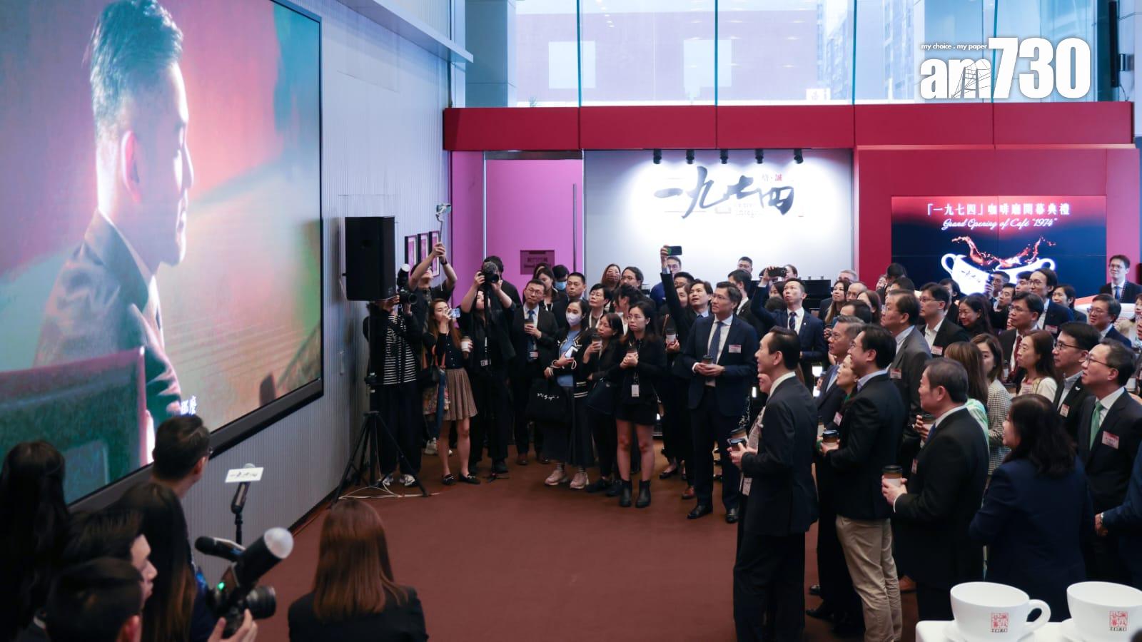 廉署咖啡廳開幕 咖啡命名「清廉」和「保密」等(吳康琦攝)