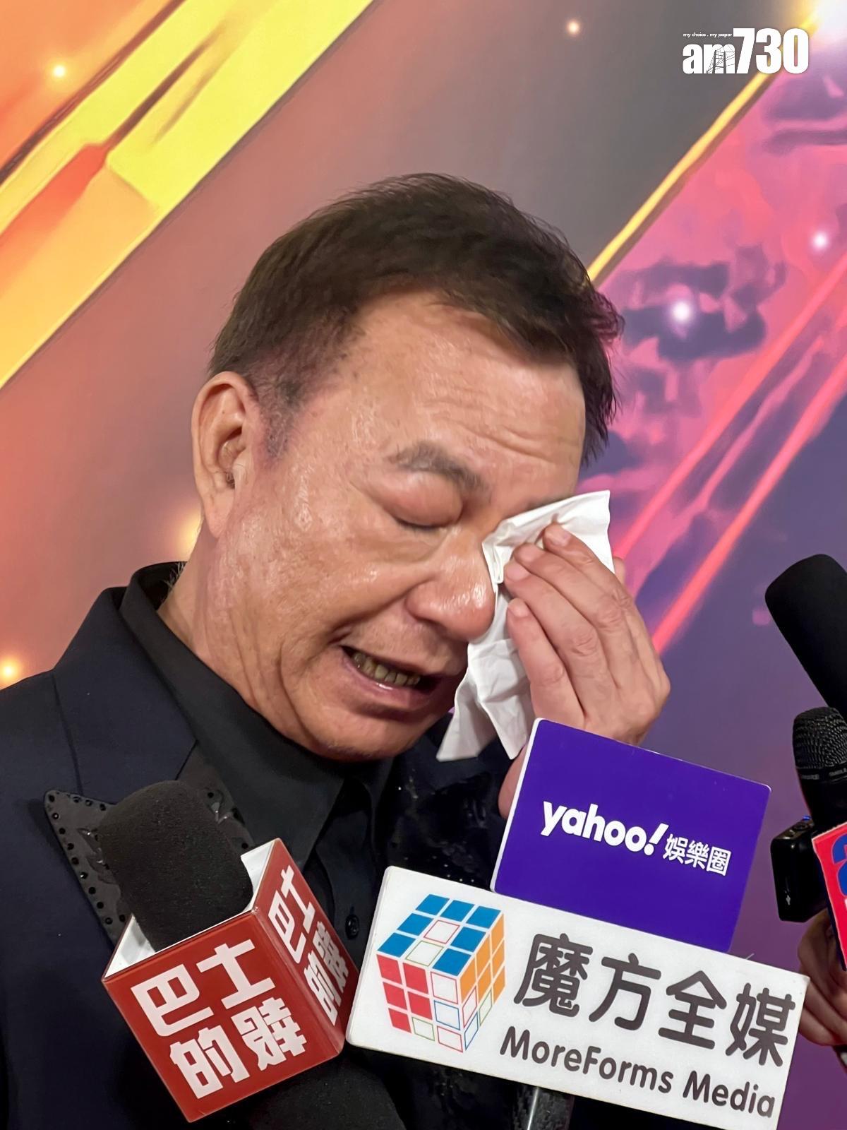 久未露面的廖偉雄自言可以回來支持台慶是個光榮。