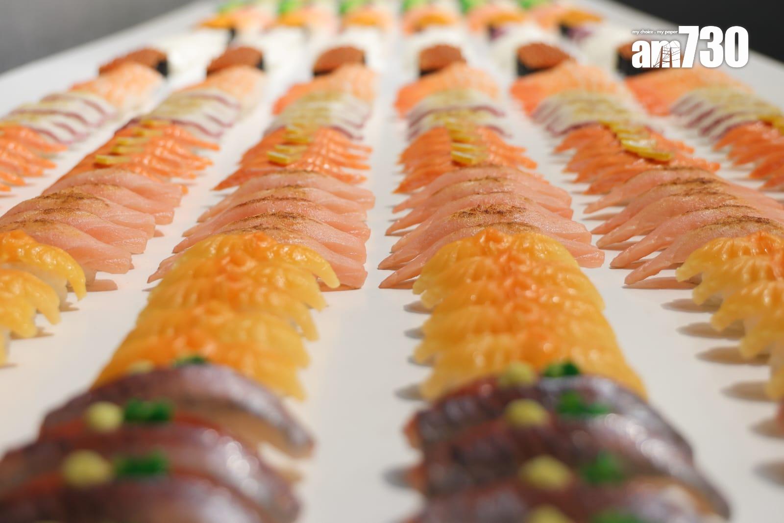 海外巡迴展《我愛壽司》在大會堂揭幕 展出50項壽司相關展品(吳康琦攝)