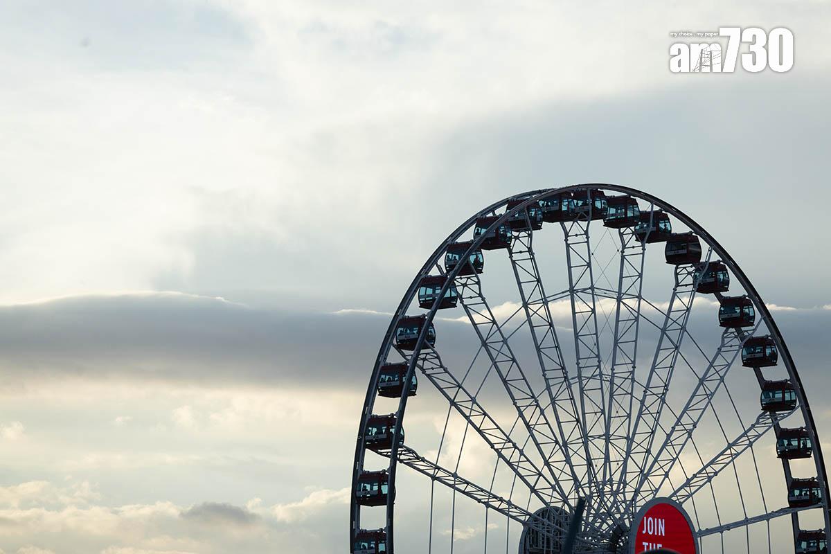 香港摩天輪新一個5年營運期已於本月開始。(資料圖片/蘇文傑攝)