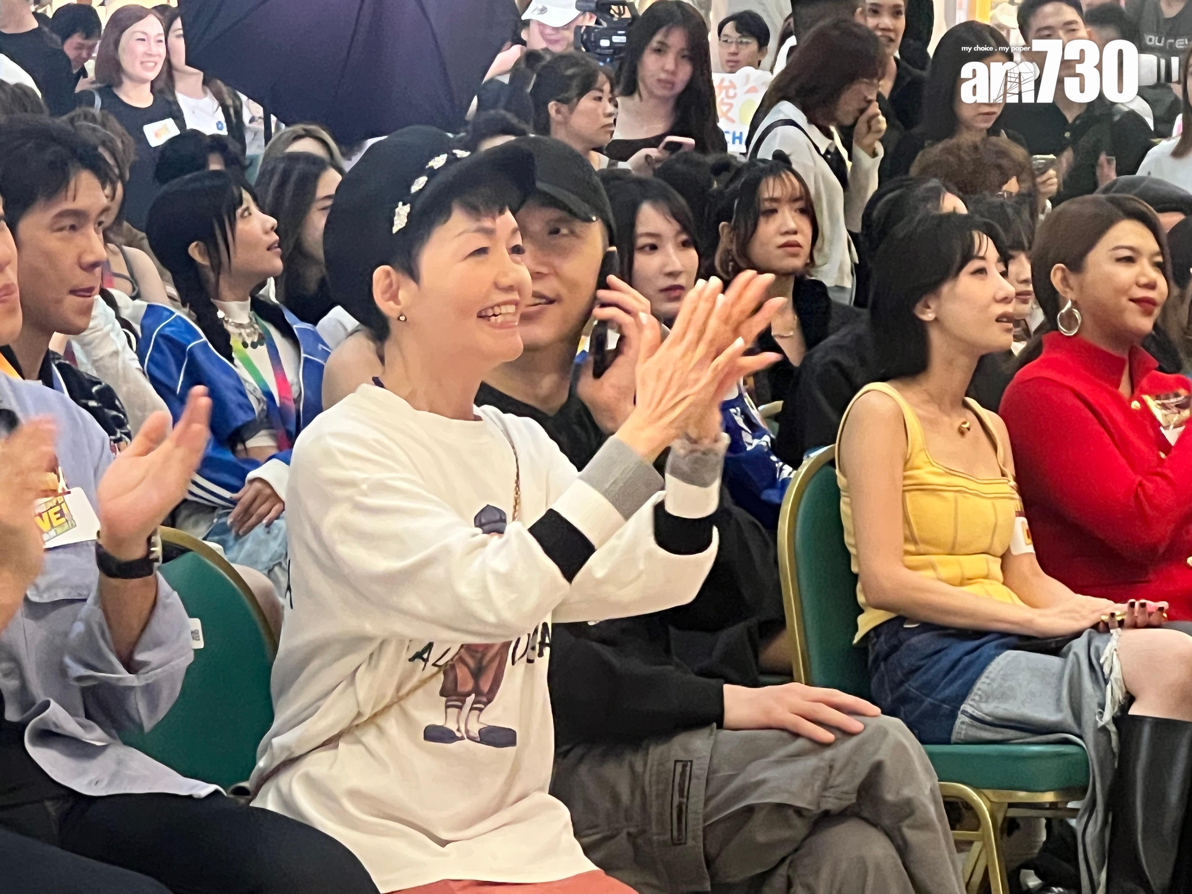 馬浚偉一直留在台下,未有上台。 (娛樂組攝)