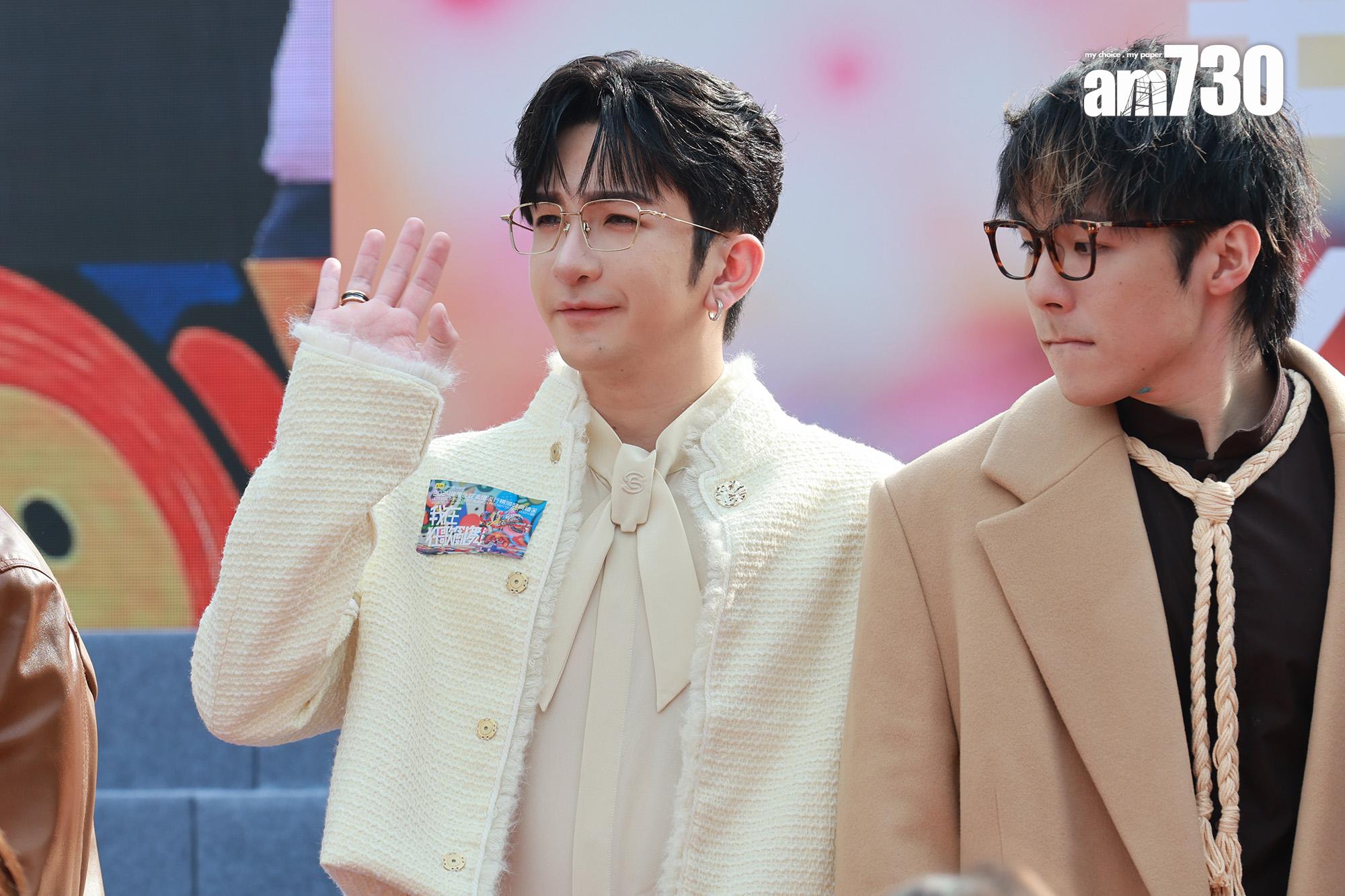 「2024年度叱咤樂壇流行榜頒獎典禮」記者招待會。(羅錦鴻攝)