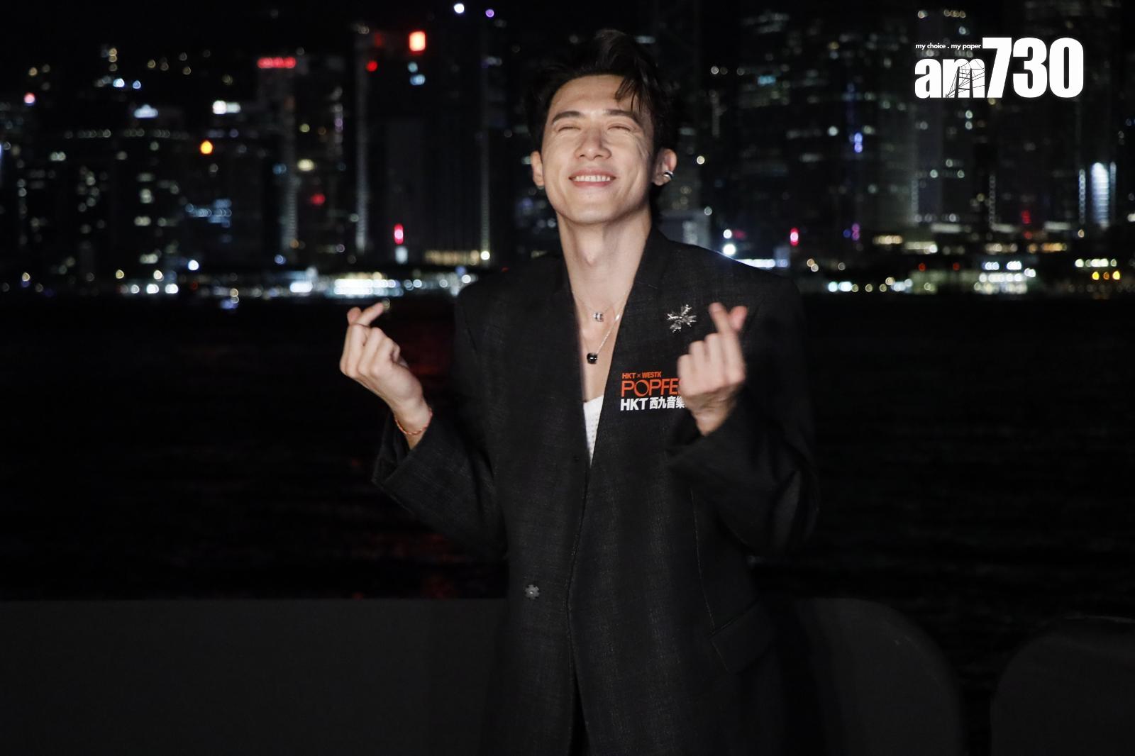 Stanley搞笑表示要扮林峯。(娛樂組攝)