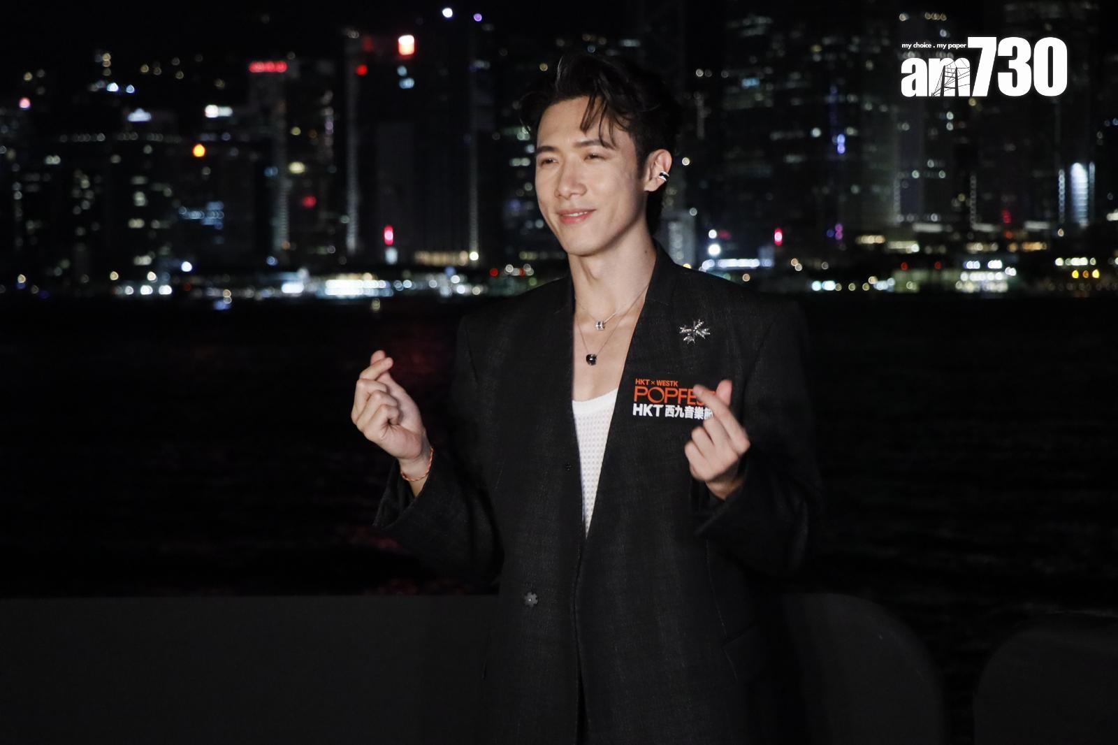 Stanley搞笑表示要扮林峯。(娛樂組攝)