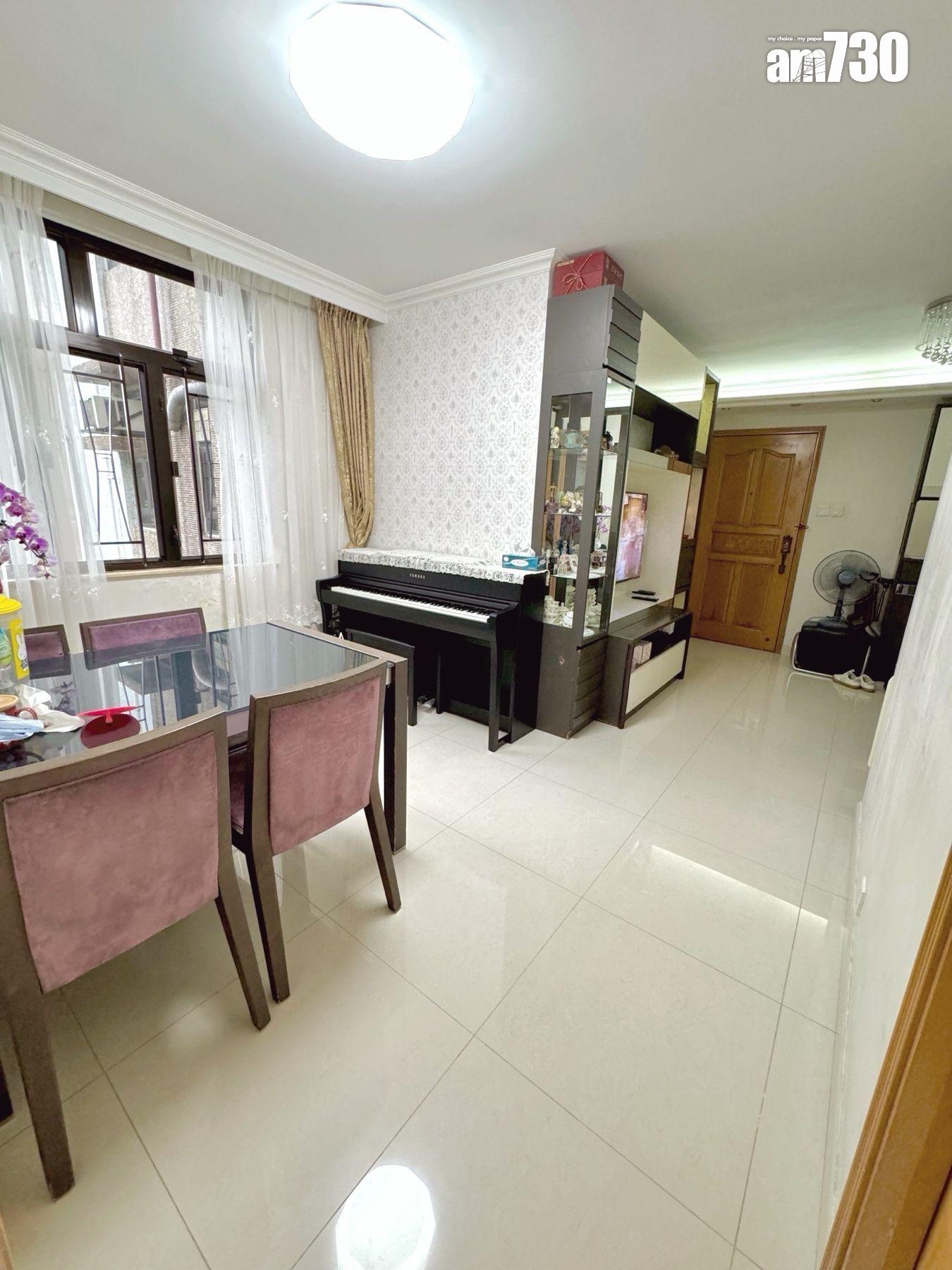 叫價脫節+氣氛回落 荃灣綠楊新邨三房大劈20%賣出 17年仍賺4球走(多圖)|二手樓成交