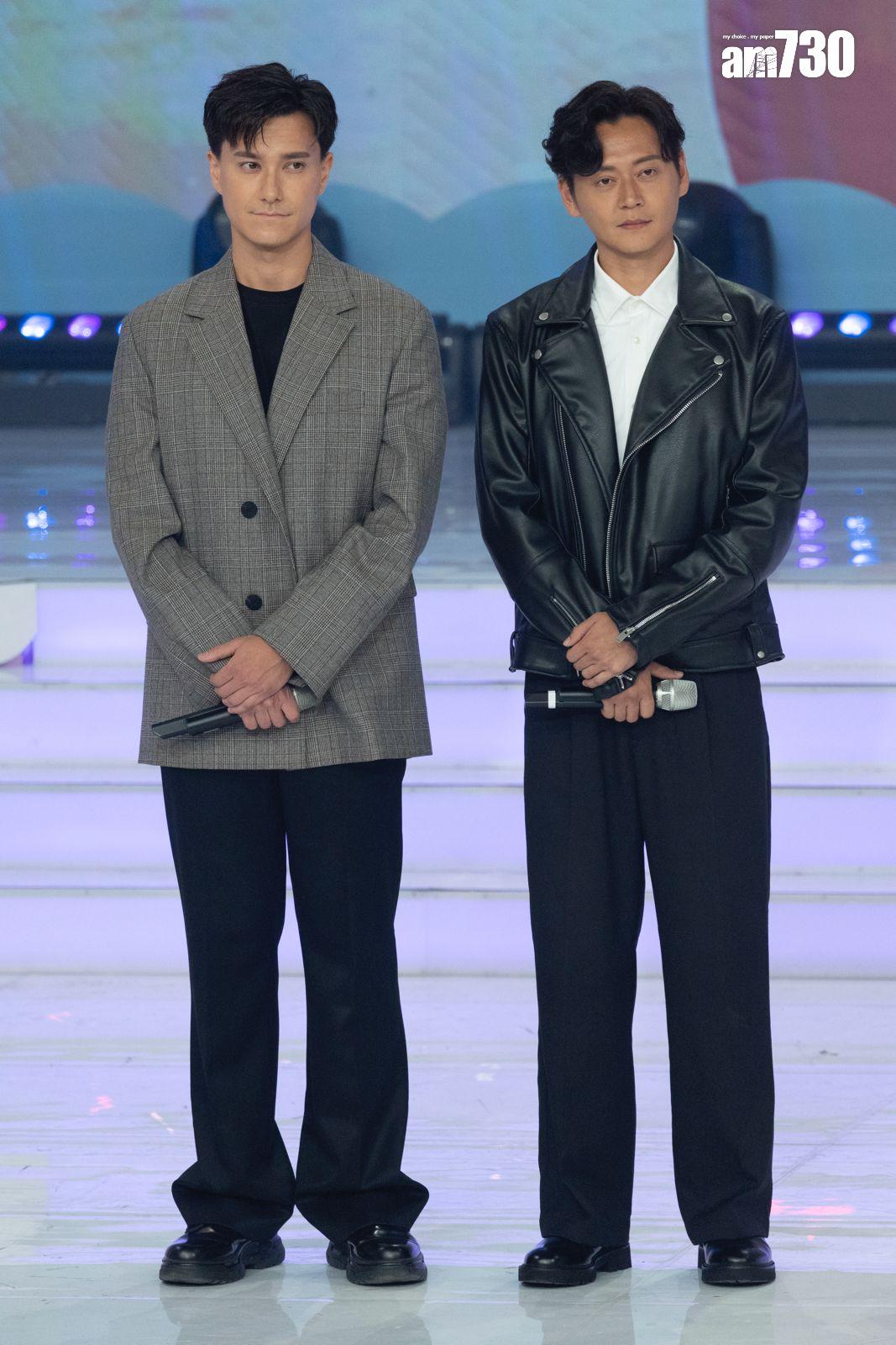 朱敏瀚現身宣傳劇集,但陳曉華就搞笑指唔知對方在哪。