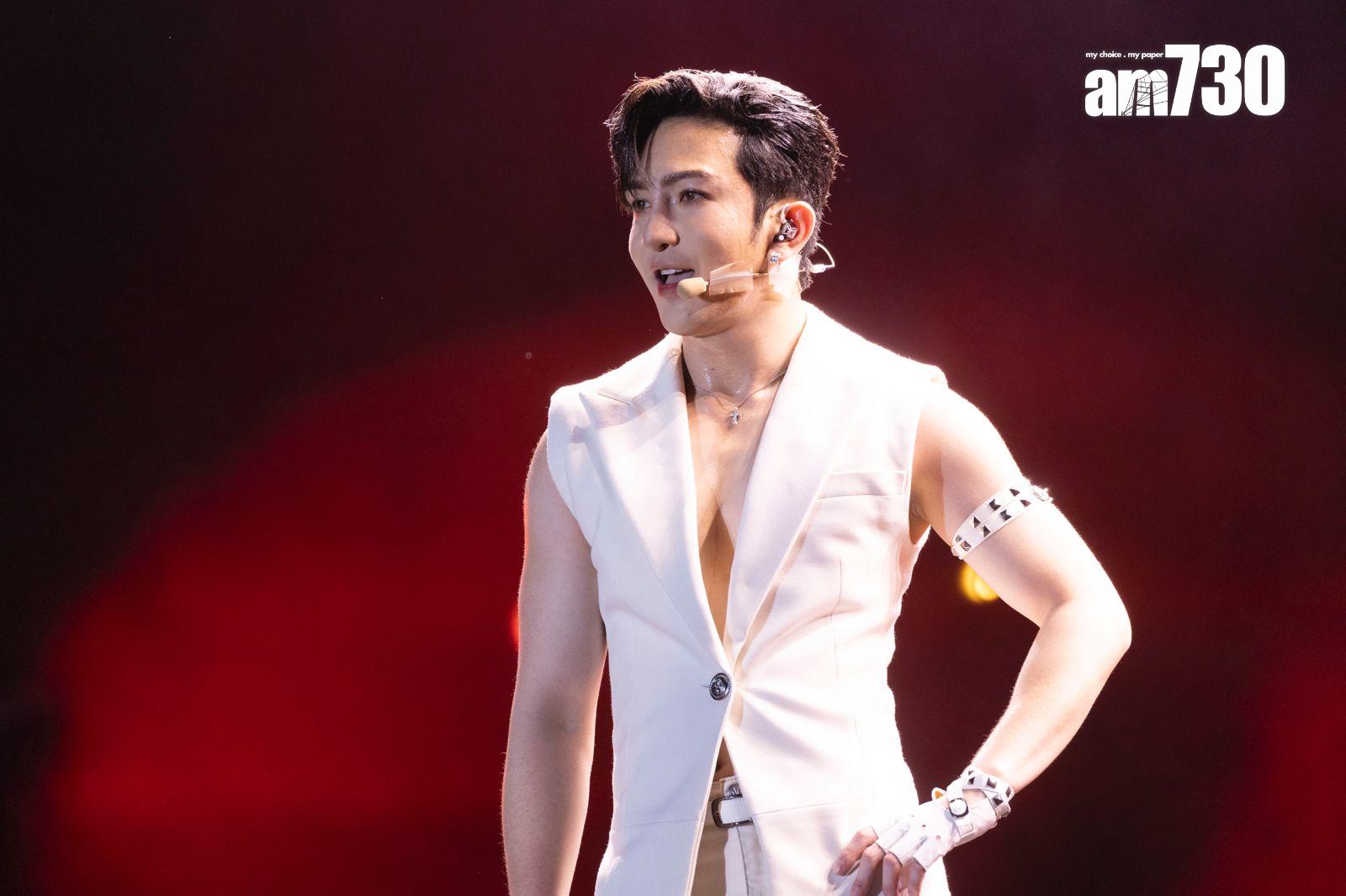 盧瀚霆Anson Lo於《西九音樂節:越流行》壓軸登場,唱足45分鐘。(蘇文傑攝)