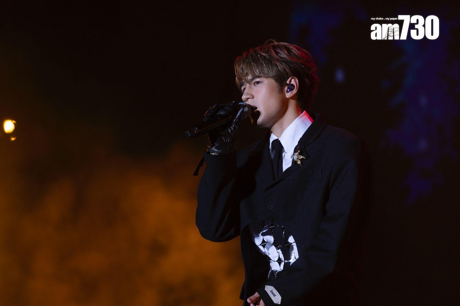 Jeffrey為《西九音樂節:越流行》演出。(蘇文傑攝)