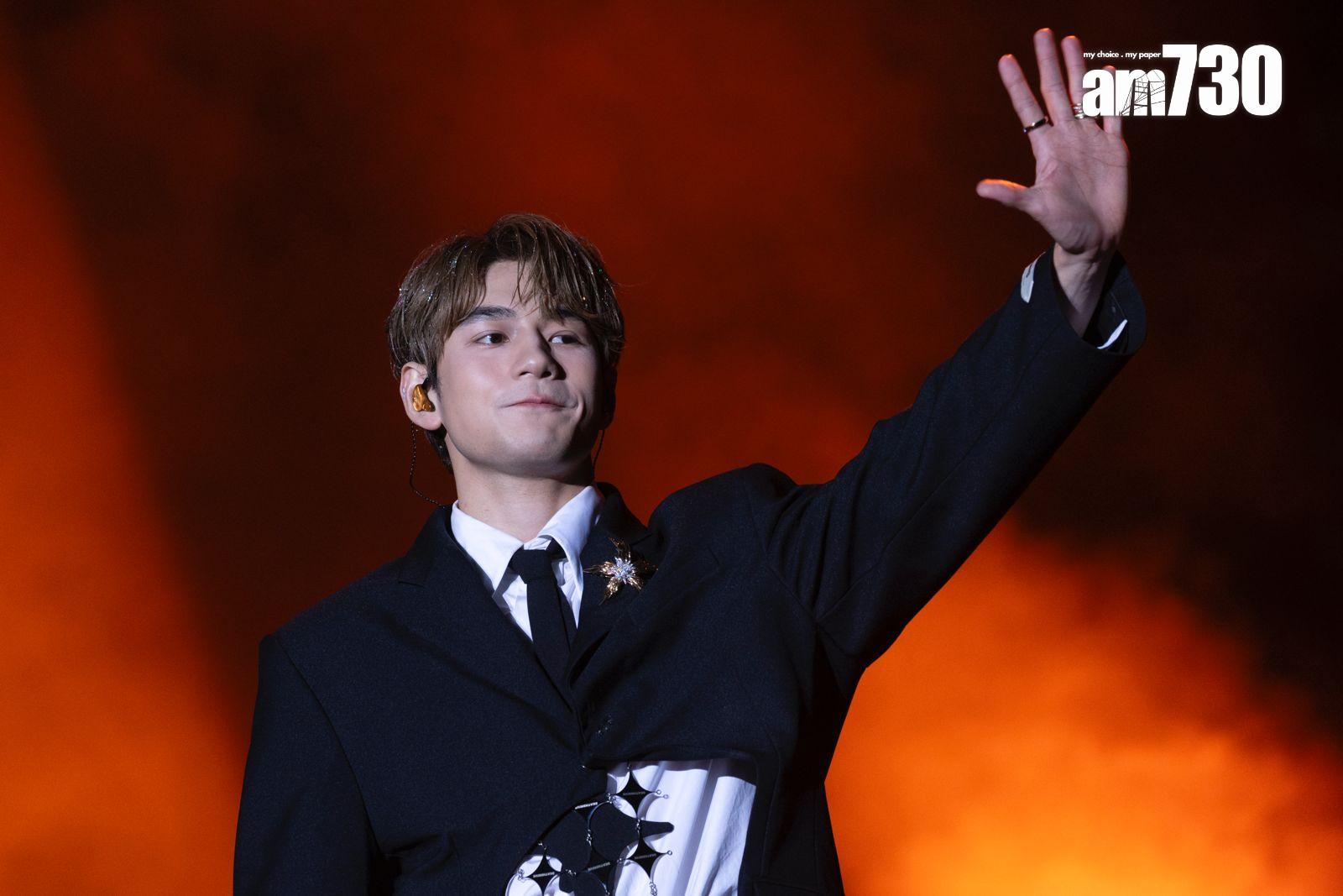 Jeffrey為《西九音樂節:越流行》演出。(蘇文傑攝)