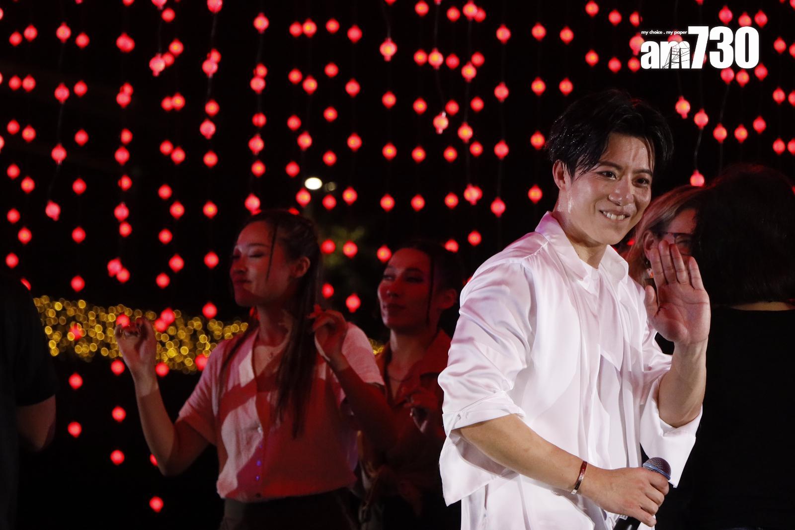 Lyman為最後一晚的《西九音樂節:幻舞浮光》壓軸演出。(娛樂組攝)