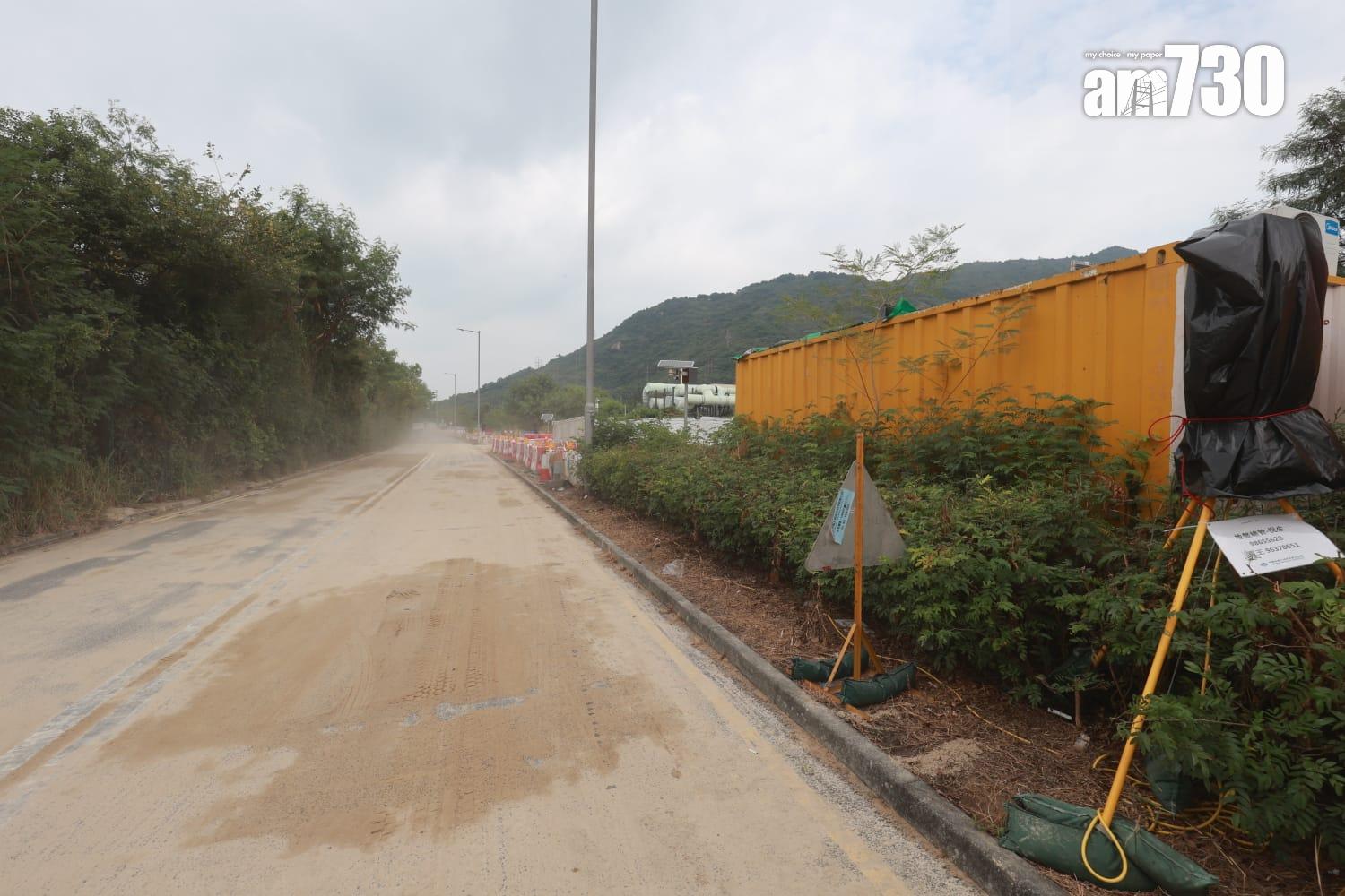 黃恩諾在記者會上對東涌居民表示歉意,並表示會調查成因。(羅錦鴻攝)