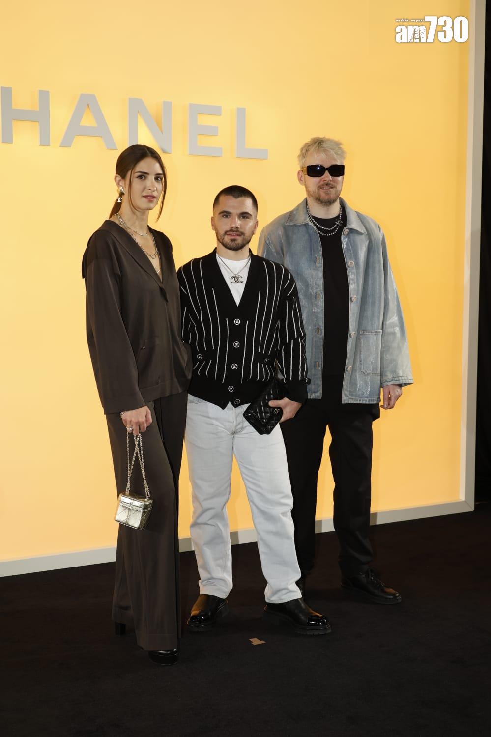 法國舞蹈組合(LA)HORDE的Marine Brutti、Jonathan Debrouwer及Arthur Harel