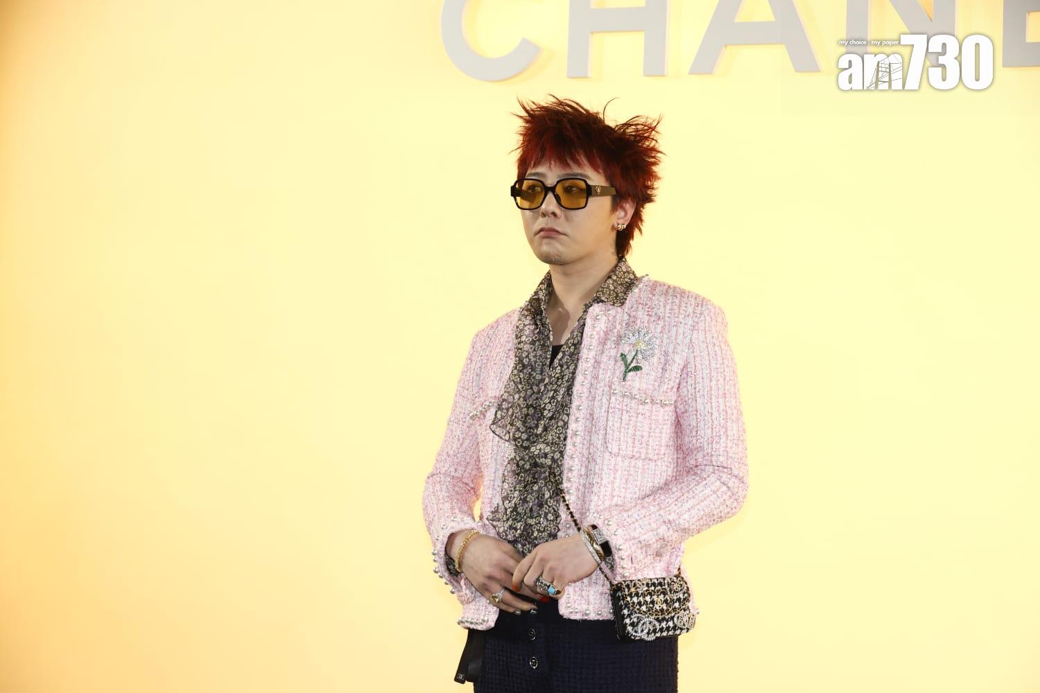 GD繼續女裝示人,但整體配搭就各花入各眼。(林俊源攝)