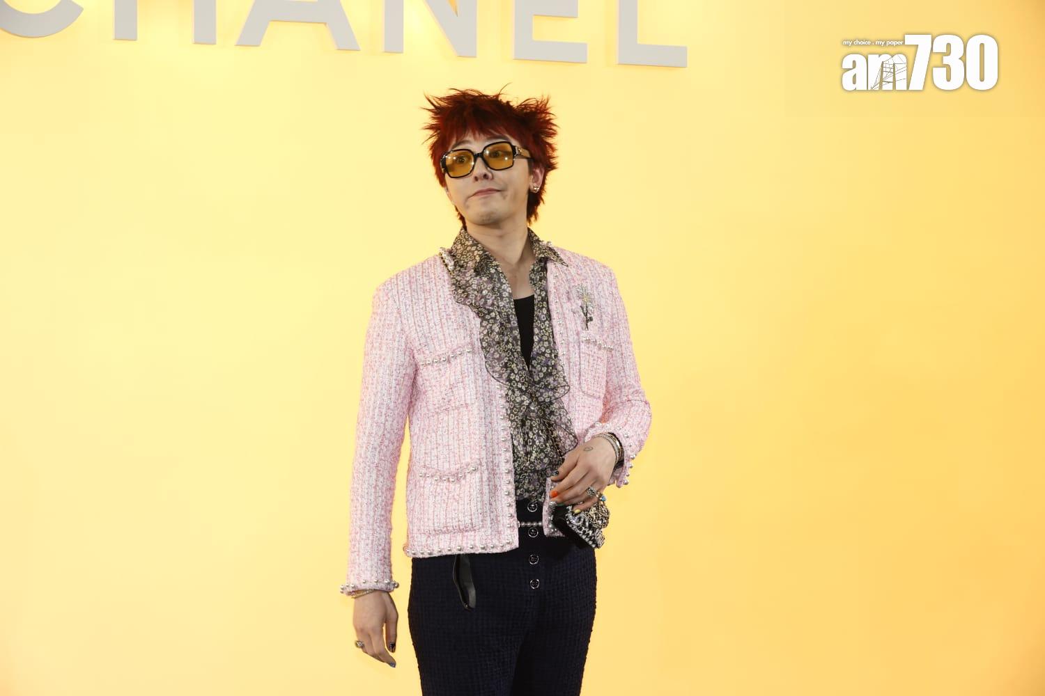 GD繼續女裝示人,但整體配搭就各花入各眼。(林俊源攝)