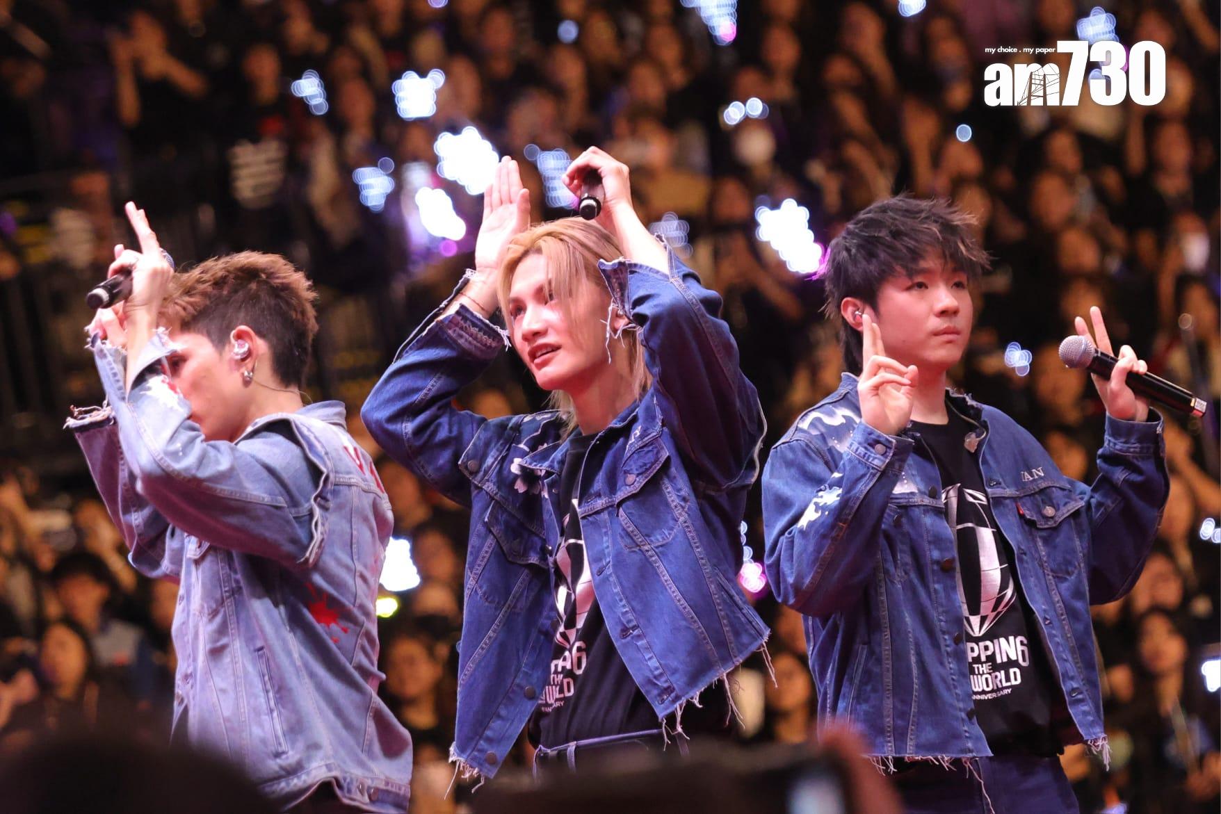 MIRROR 6周年見面會,12子落力為鏡粉謀福利。(吳康琦攝)