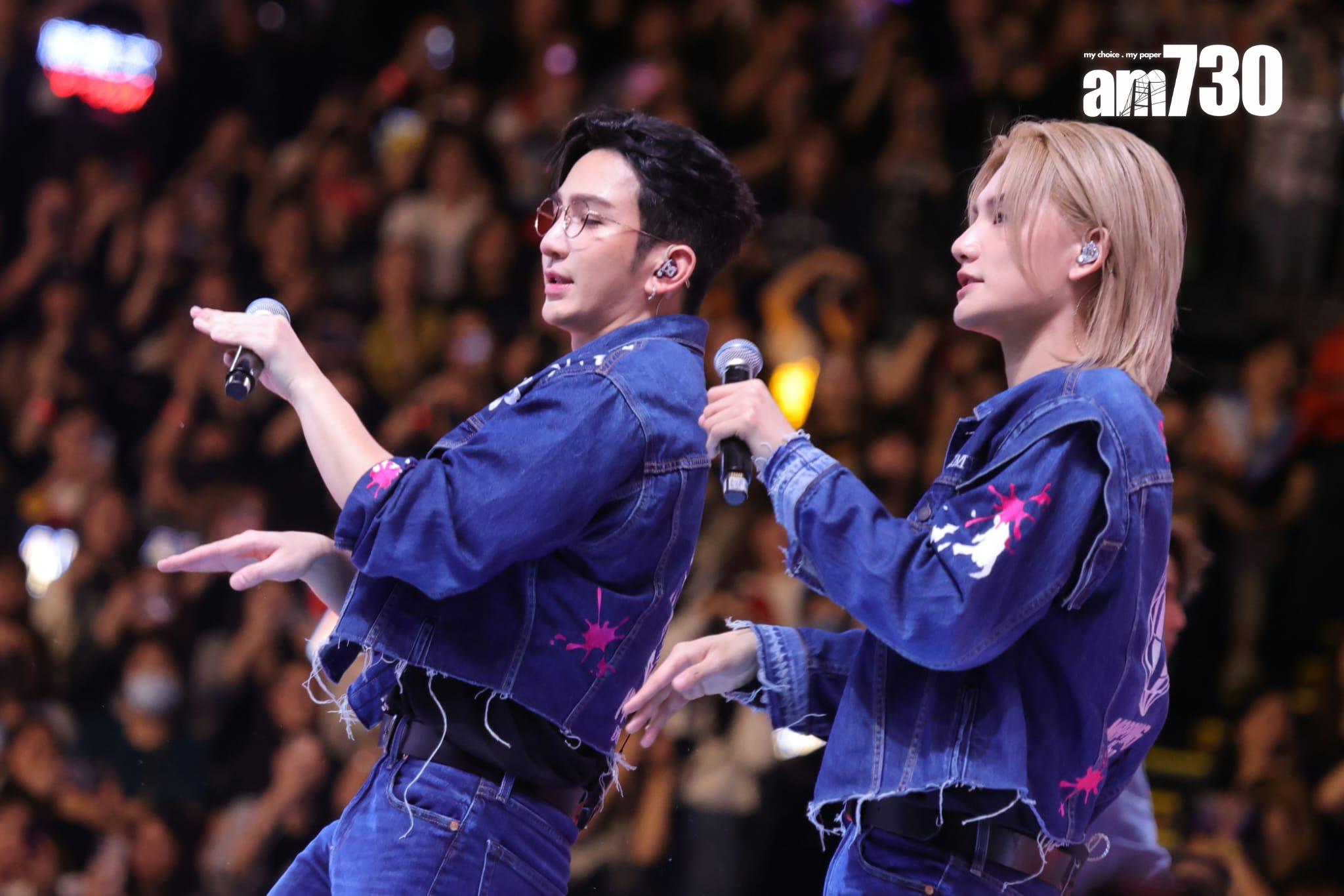 MIRROR 6周年見面會,12子落力為鏡粉謀福利。(吳康琦攝)