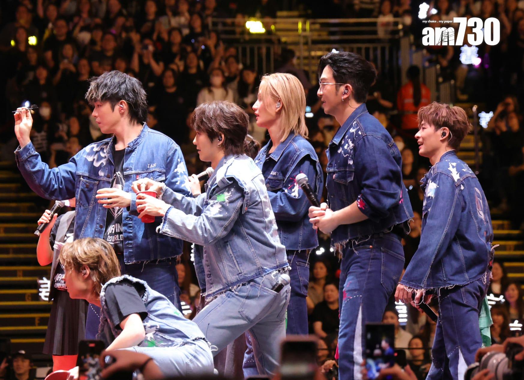 MIRROR 6周年見面會,12子落力為鏡粉謀福利。(吳康琦攝)