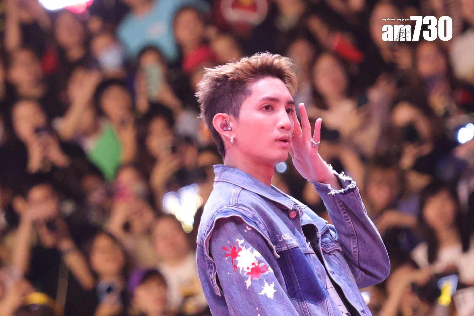 MIRROR 6周年見面會,12子落力為鏡粉謀福利。(吳康琦攝)