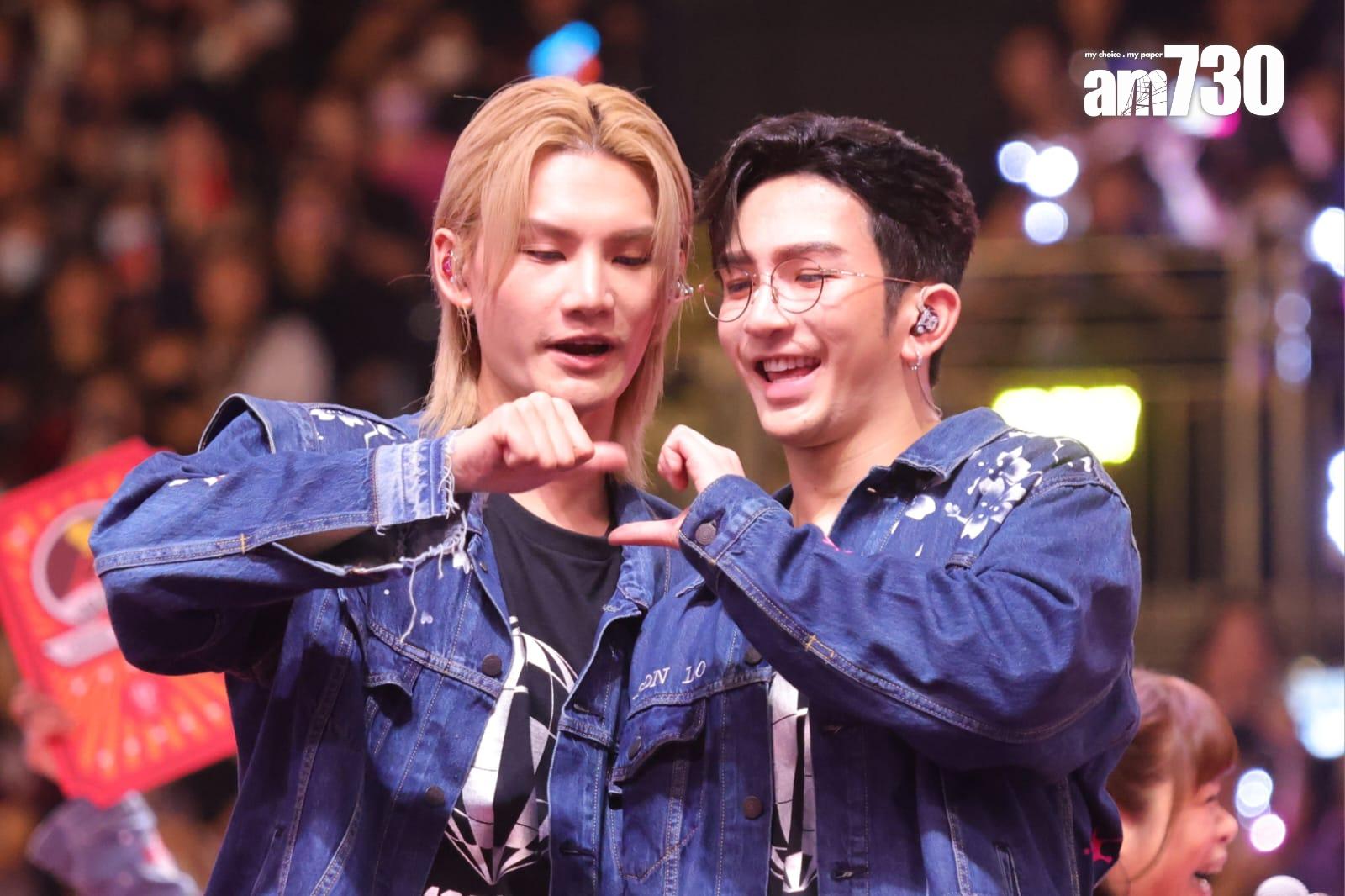 MIRROR 6周年見面會,12子落力為鏡粉謀福利。(吳康琦攝)